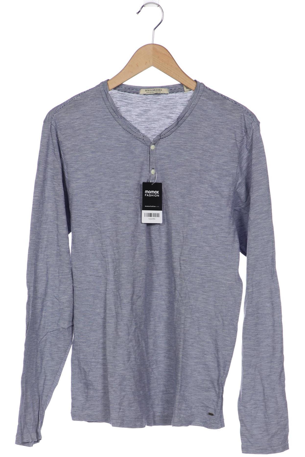 

Scotch & Soda Herren Langarmshirt, blau