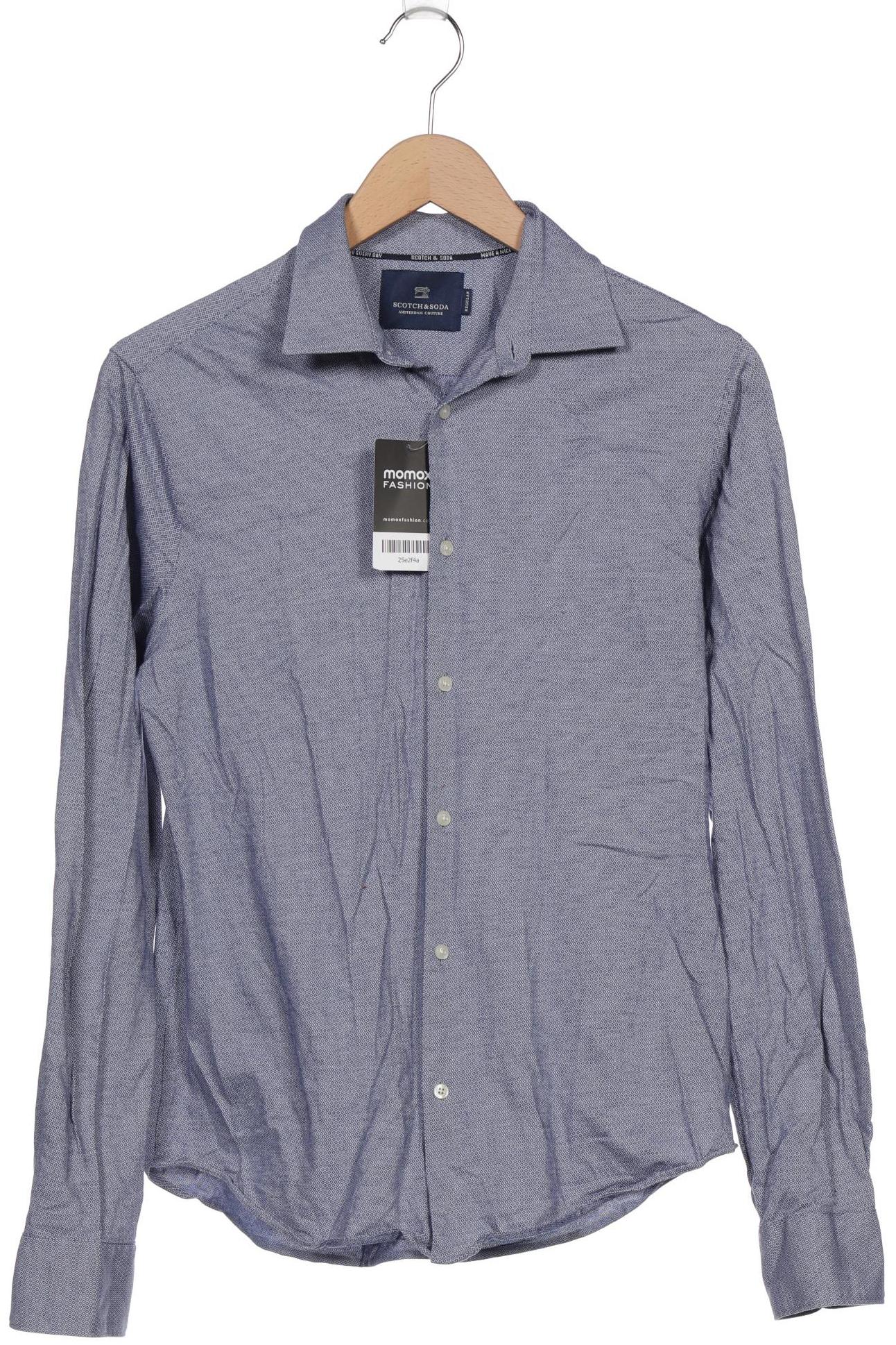 

Scotch & Soda Herren Hemd, blau, Gr. 46