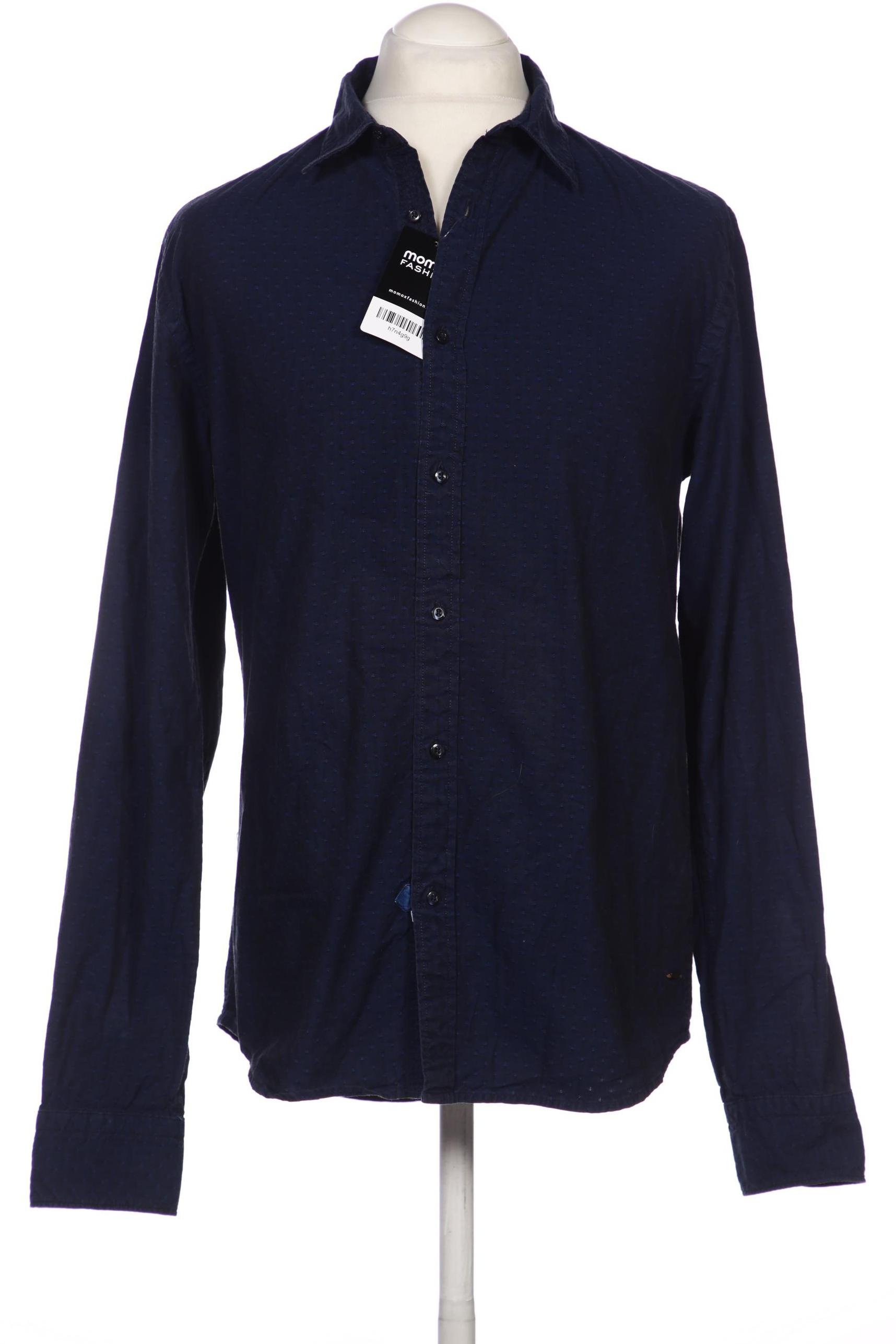 

Scotch & Soda Herren Hemd, marineblau, Gr. 52