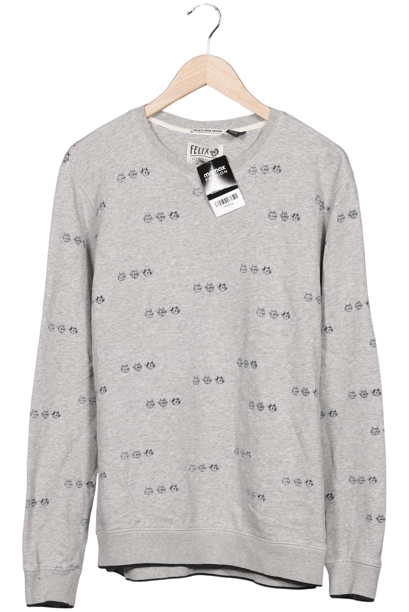 

Scotch & Soda Herren Sweatshirt, grau, Gr. 52