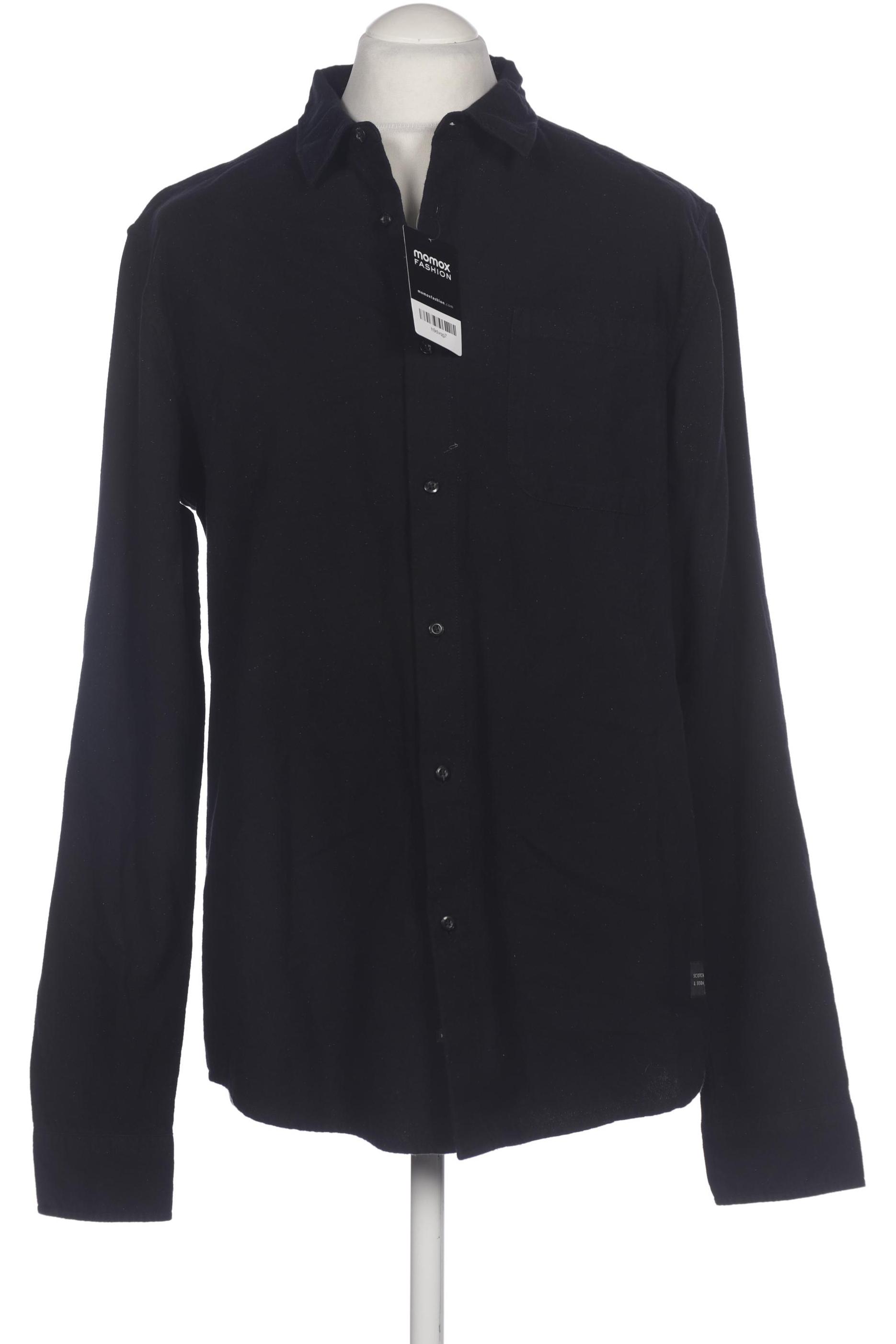 

Scotch & Soda Herren Hemd, schwarz, Gr. 54