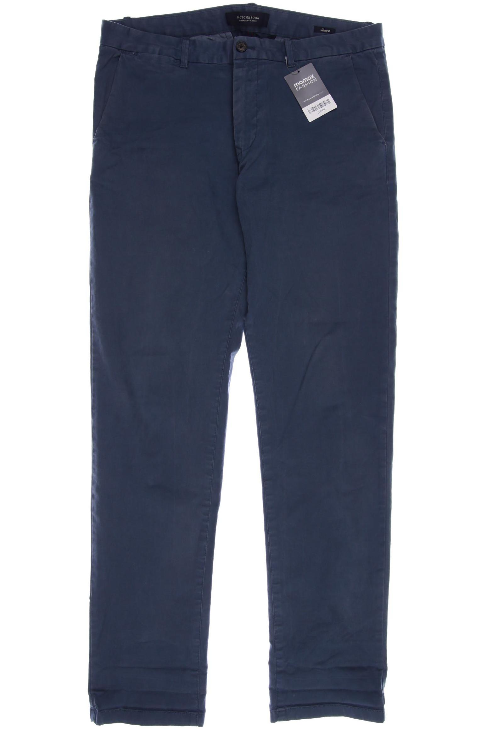 

Scotch & Soda Herren Stoffhose, blau