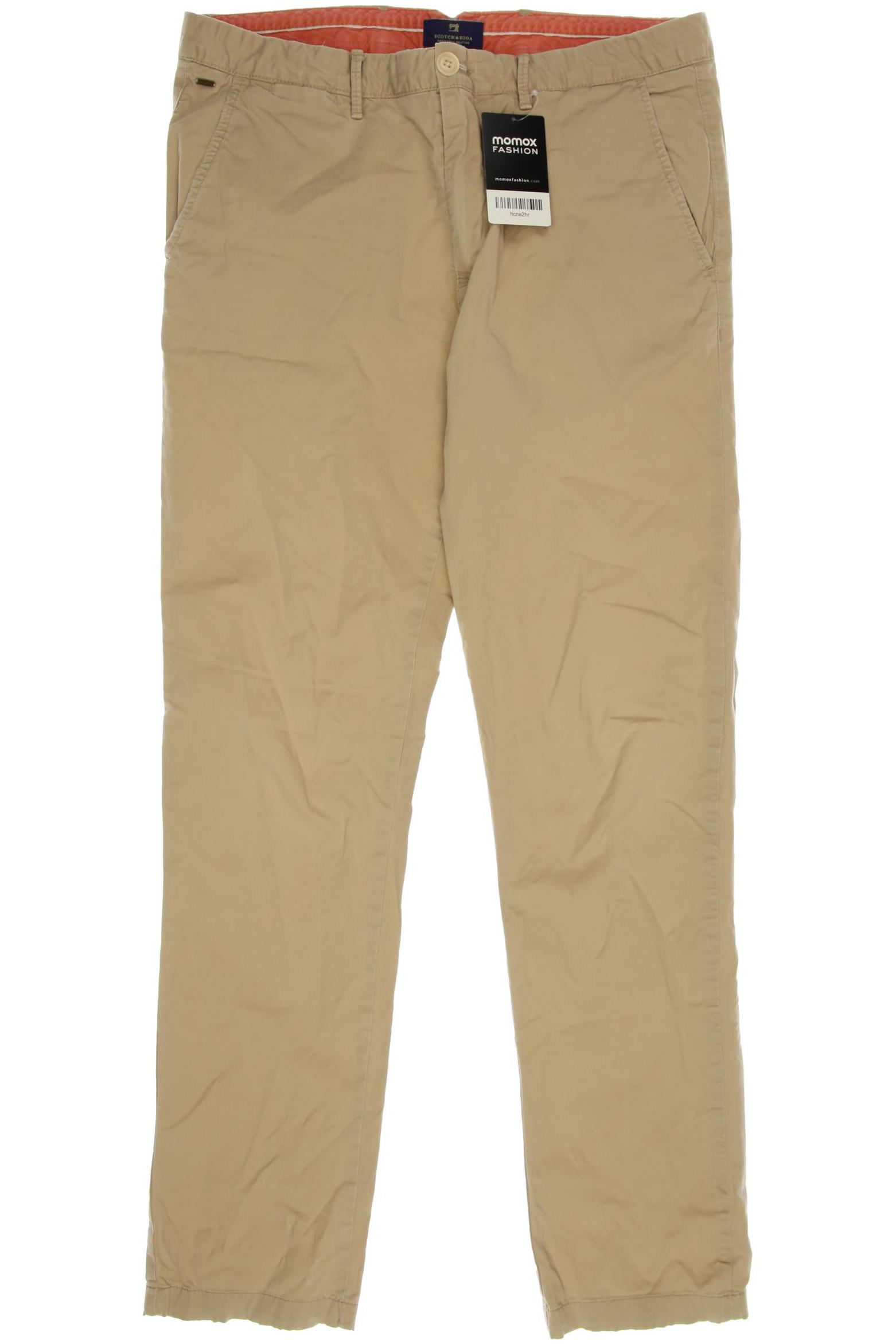 

Scotch & Soda Herren Stoffhose, beige