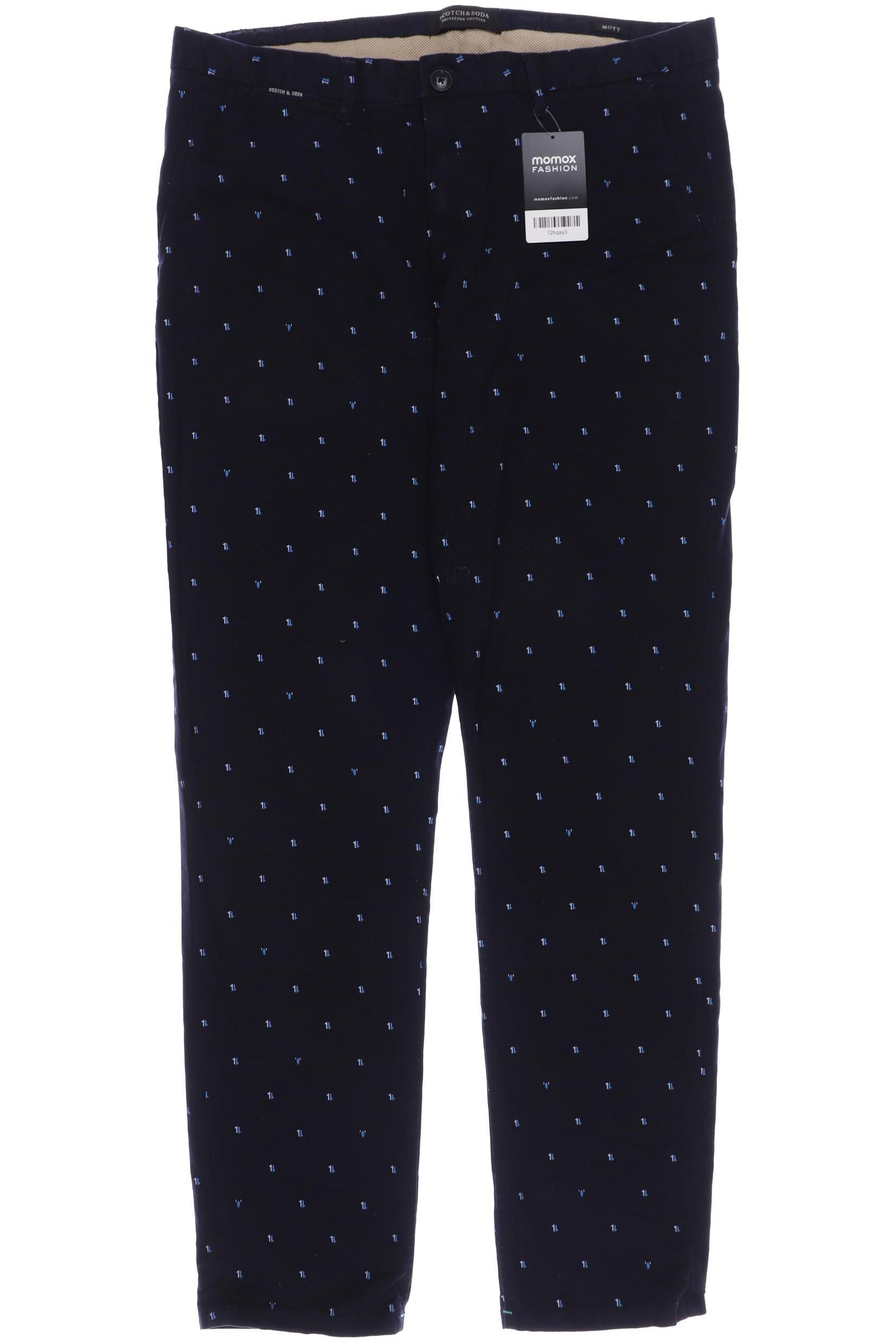 

Scotch & Soda Herren Stoffhose, marineblau