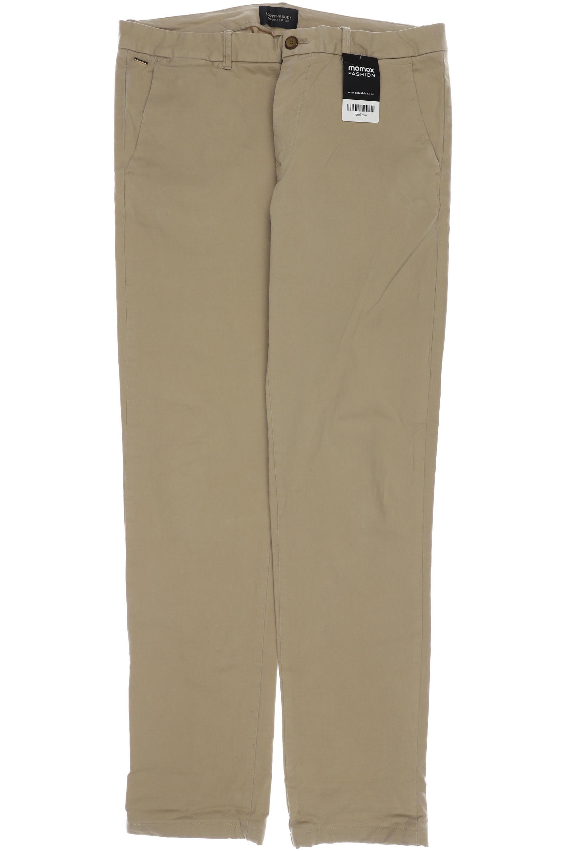 

Scotch & Soda Herren Stoffhose, beige