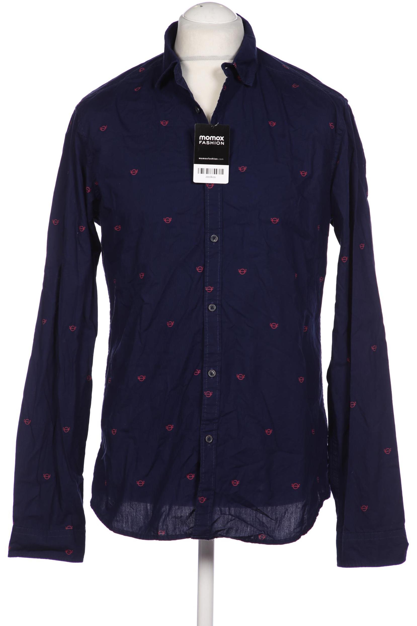 

Scotch & Soda Herren Hemd, marineblau, Gr. 52