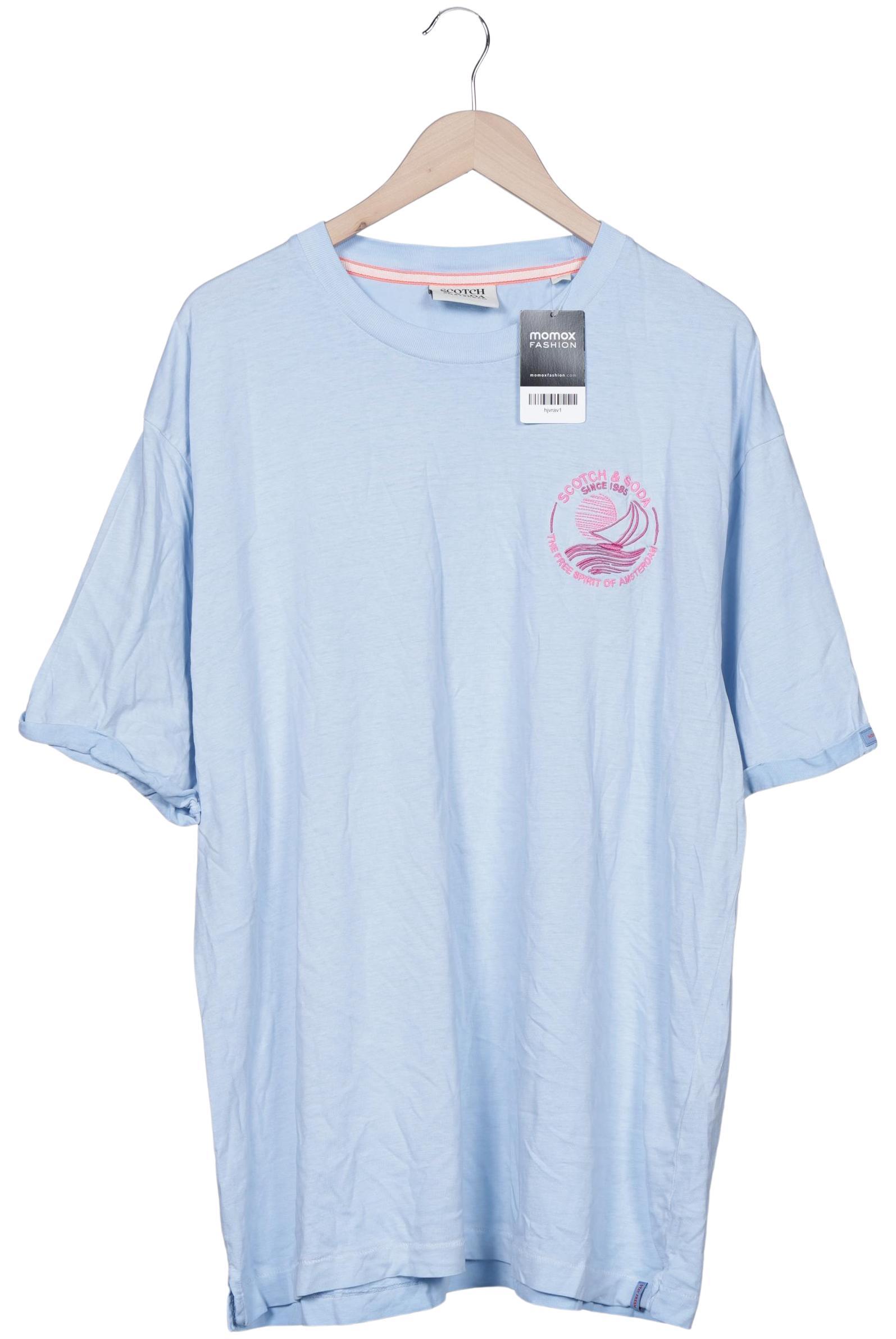 

Scotch & Soda Herren T-Shirt, hellblau, Gr. 56