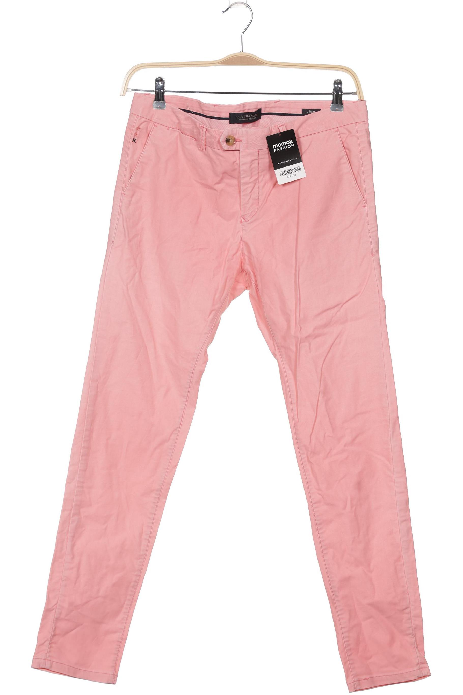 

Scotch & Soda Herren Stoffhose, pink, Gr. 30