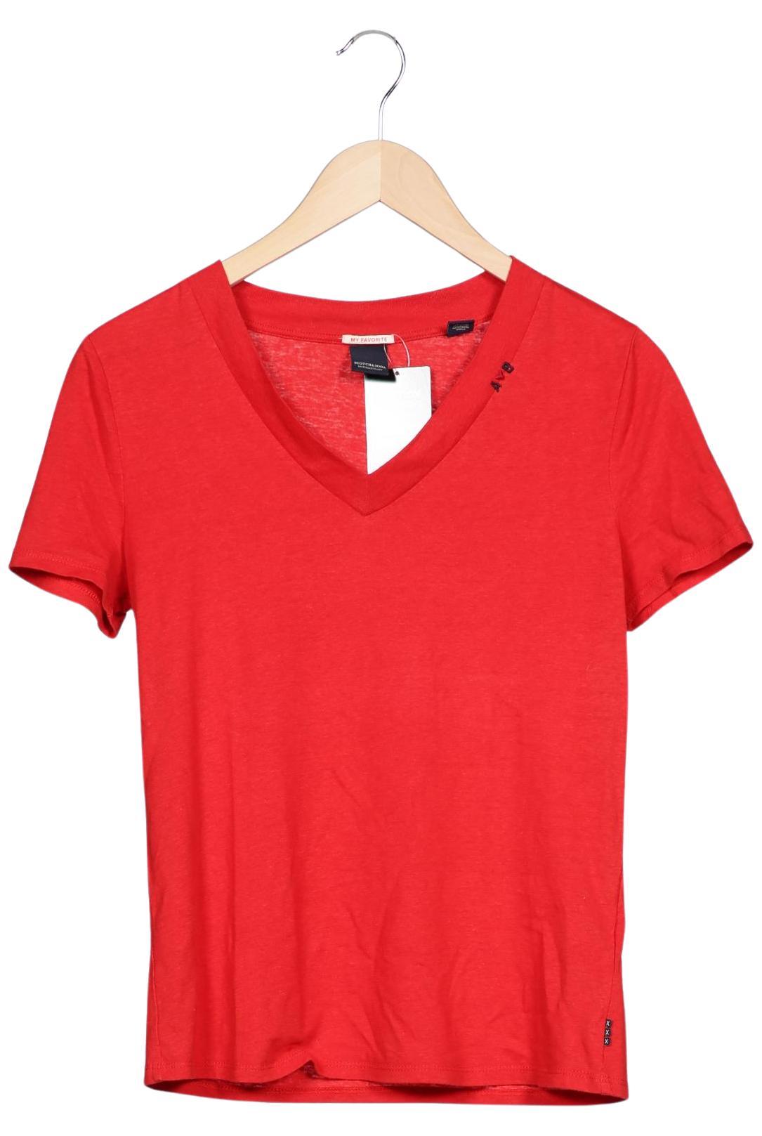 

Scotch & Soda Herren T-Shirt, rot, Gr. 48