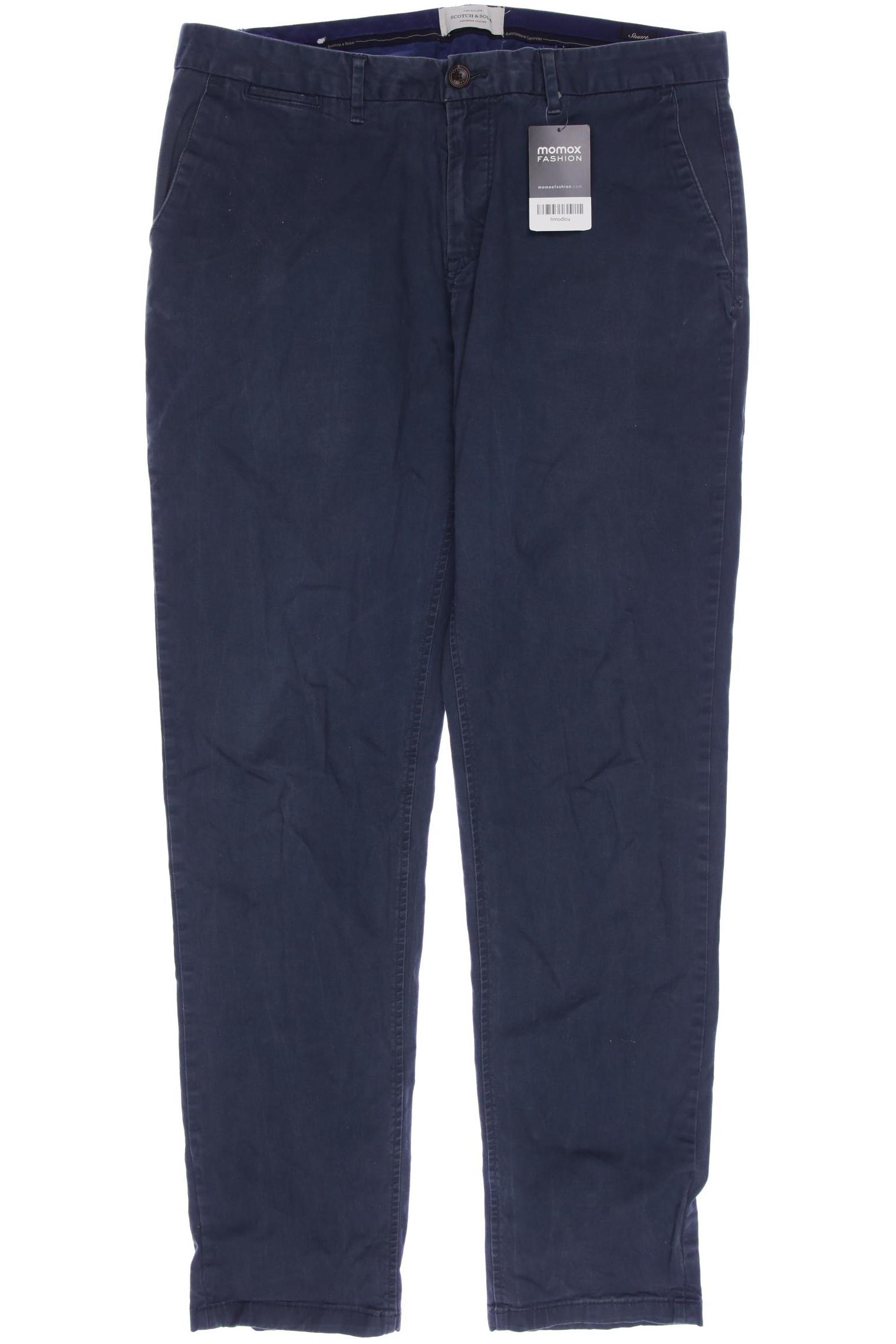 

Scotch & Soda Herren Stoffhose, marineblau, Gr. 34