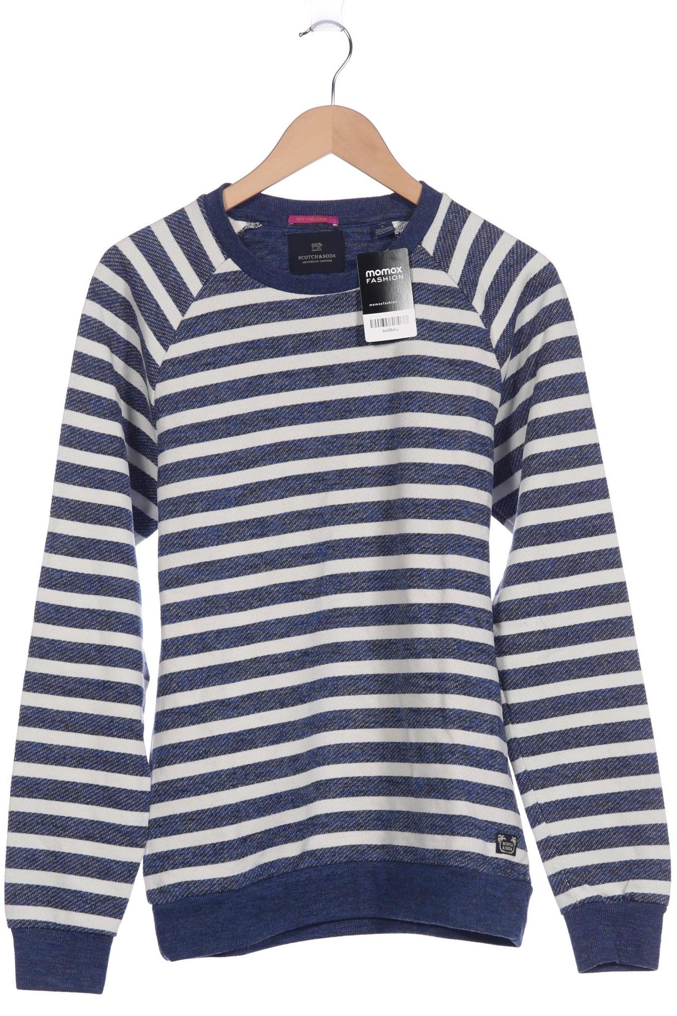 

Scotch & Soda Herren Sweatshirt, blau, Gr. 52