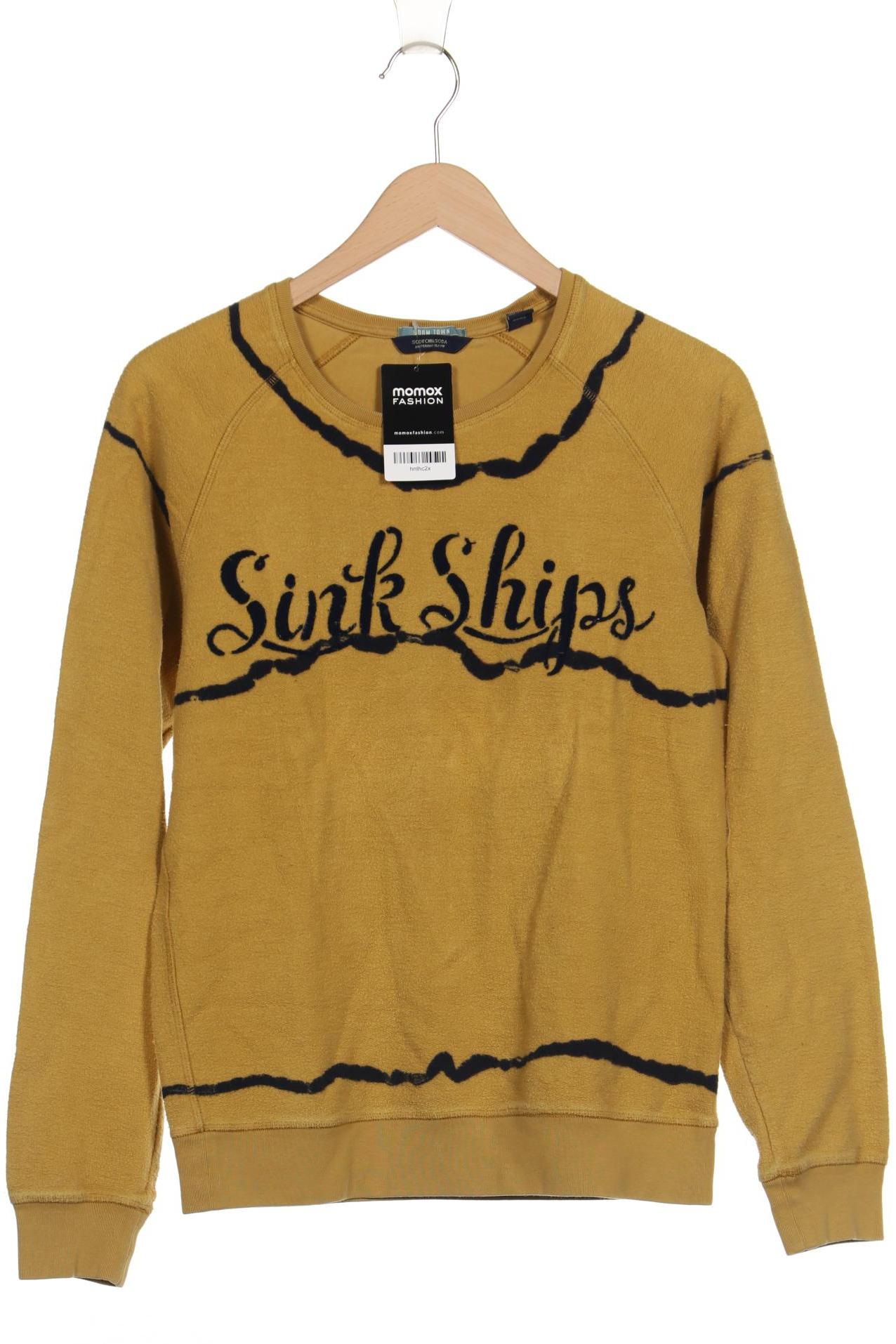 

Scotch & Soda Herren Sweatshirt, gelb, Gr. 46