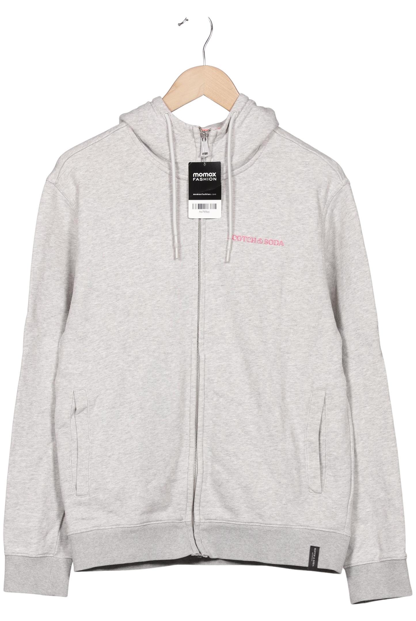 

Scotch & Soda Herren Kapuzenpullover, grau, Gr. 48