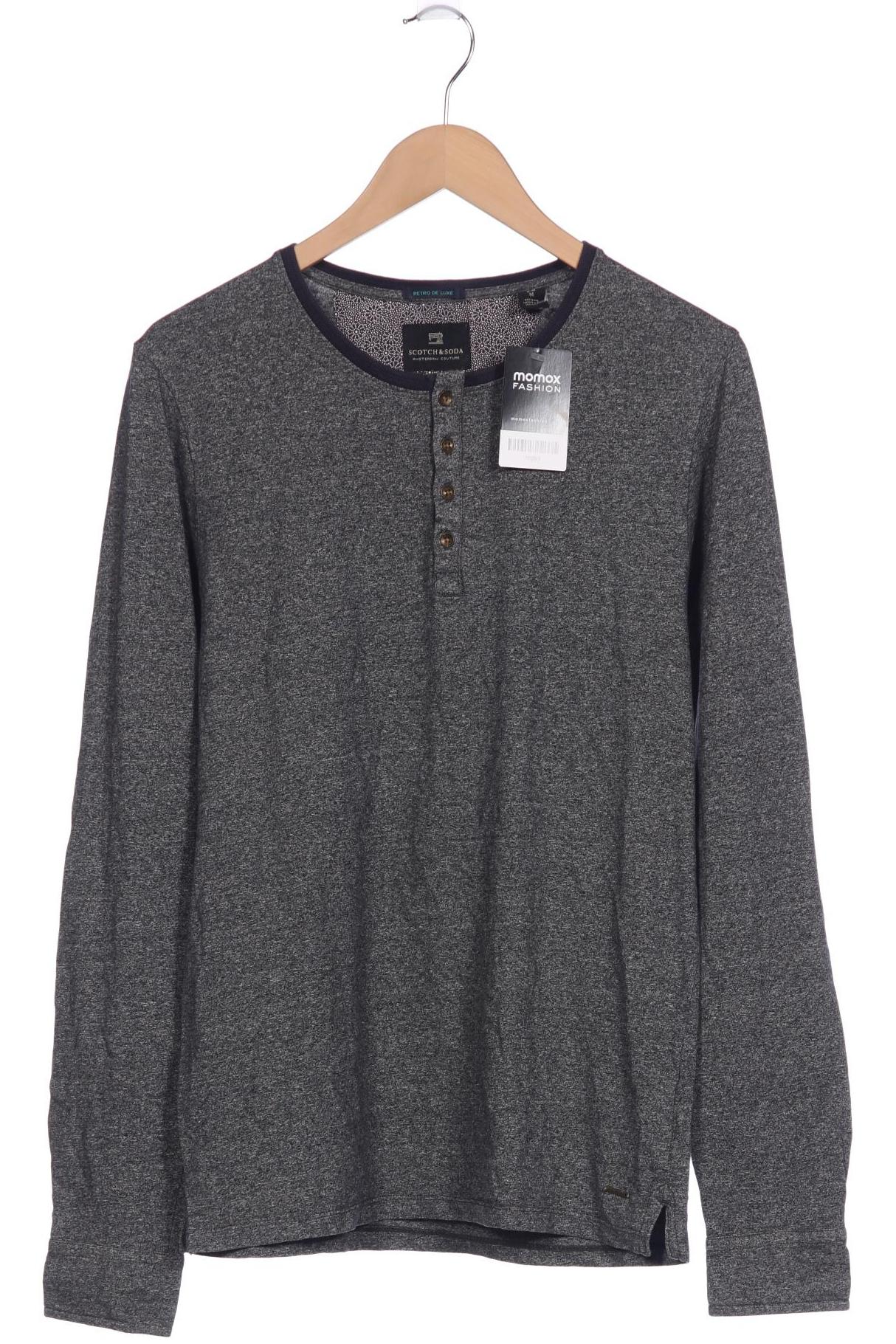 

Scotch & Soda Herren Langarmshirt, grau, Gr. 48