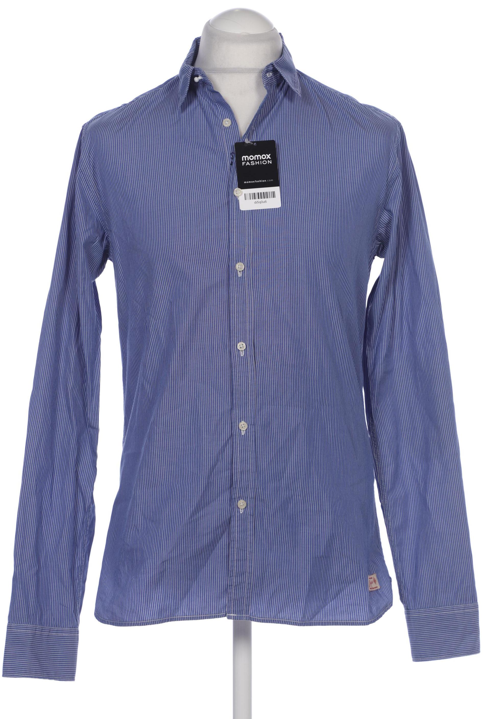 

Scotch & Soda Herren Hemd, blau, Gr. 48
