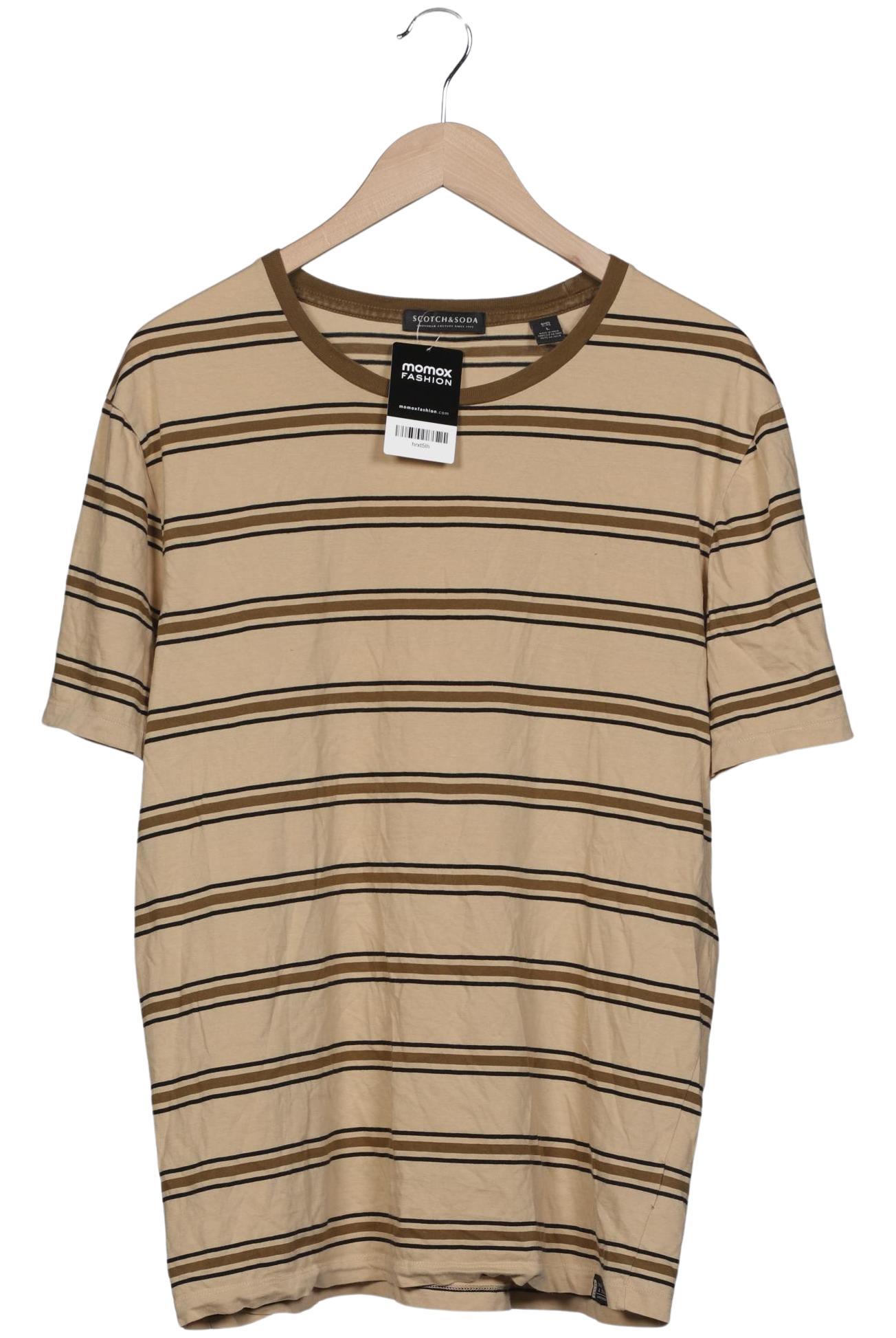 

Scotch & Soda Herren T-Shirt, beige, Gr. 52