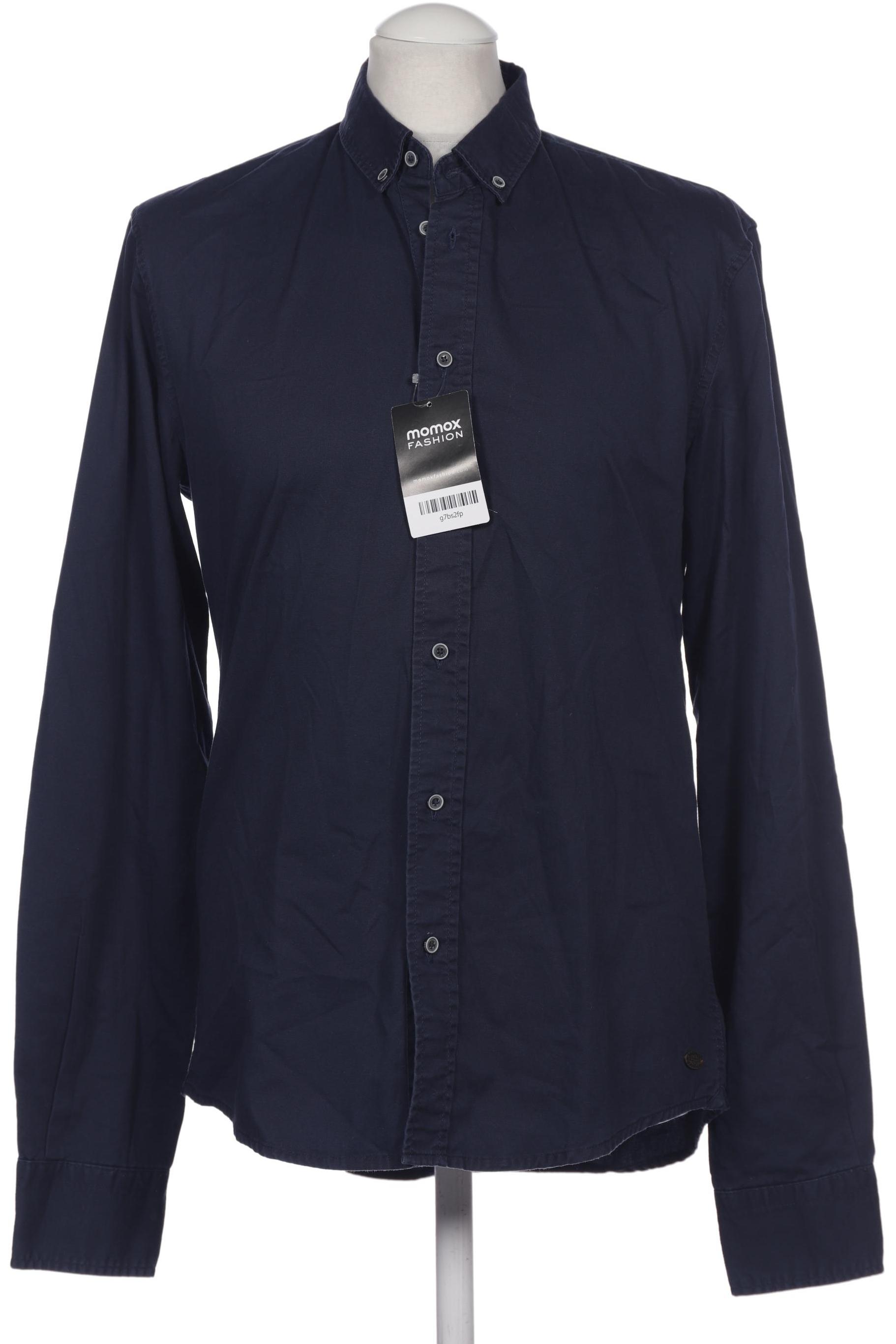

Scotch & Soda Herren Hemd, marineblau
