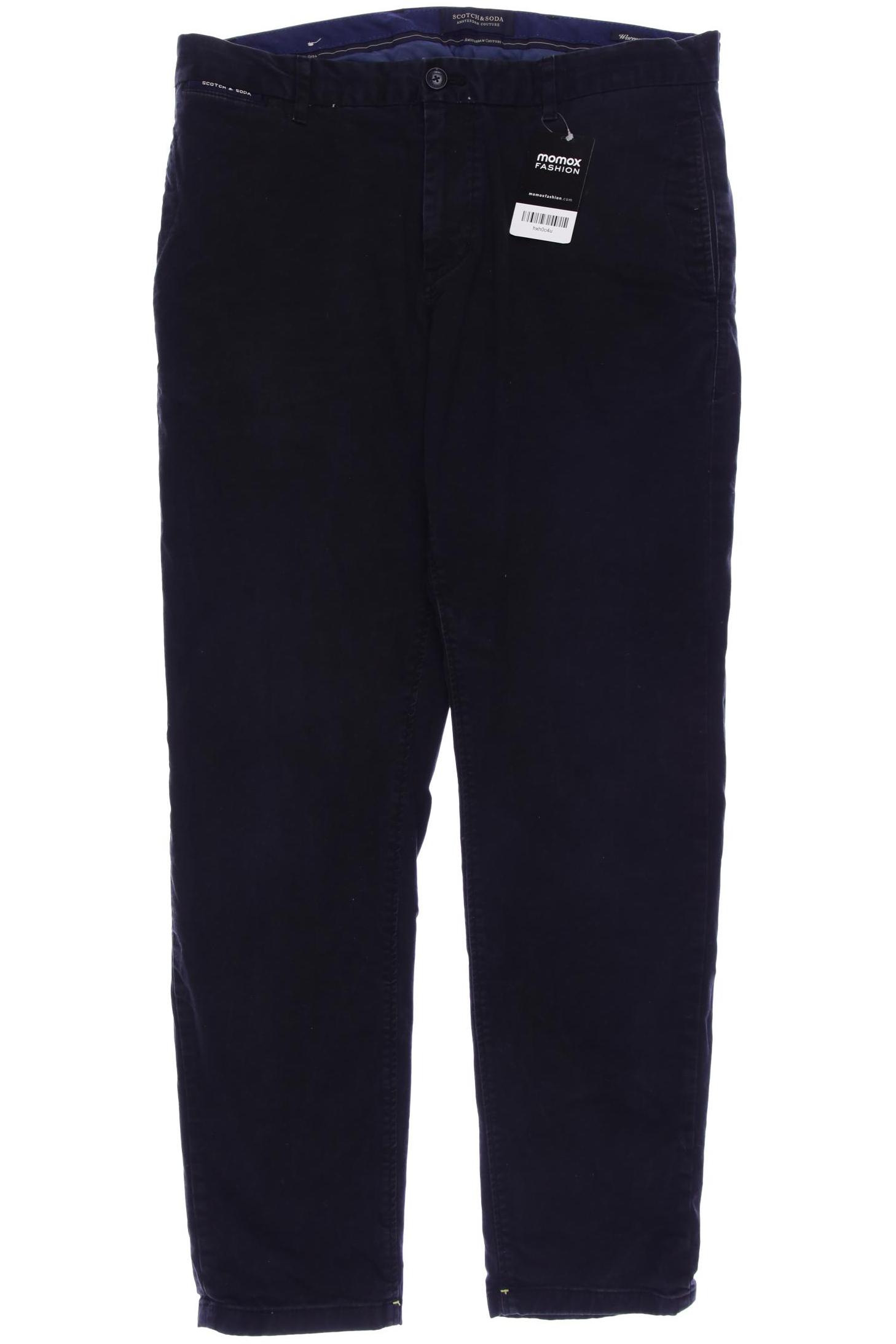 

Scotch & Soda Herren Stoffhose, schwarz