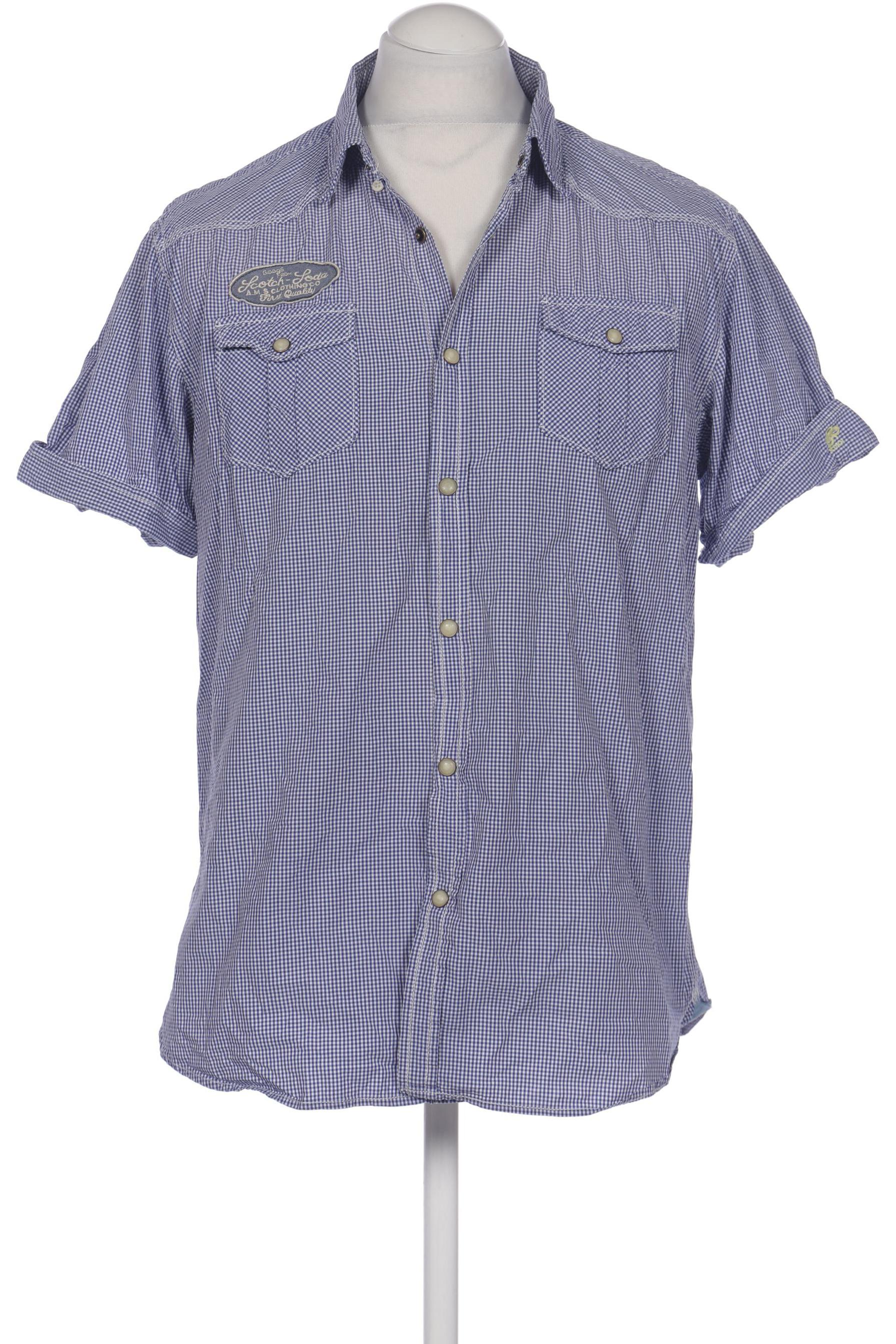 

Scotch & Soda Herren Hemd, blau, Gr. 52