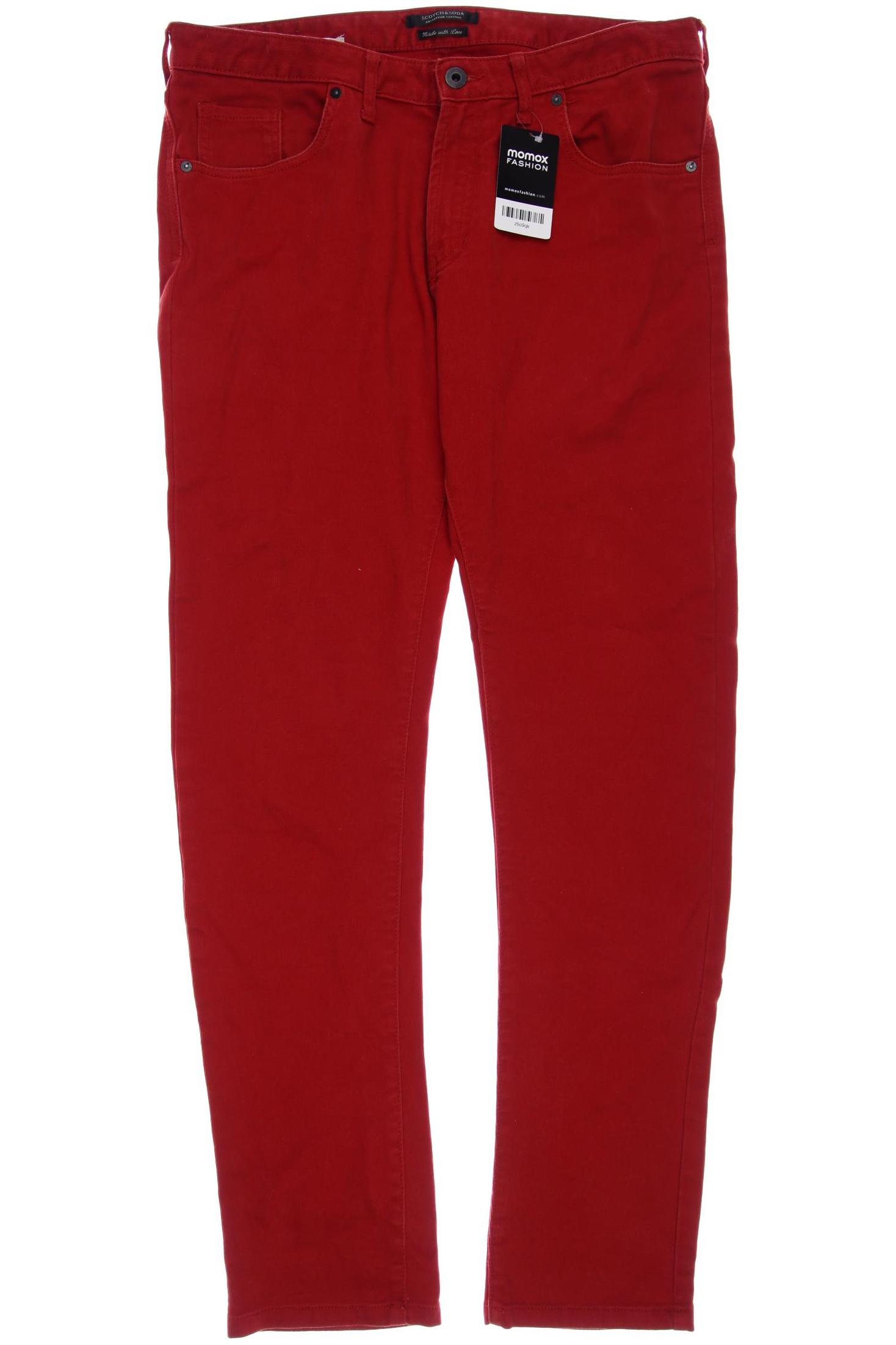 

Scotch & Soda Herren Stoffhose, rot, Gr. 32