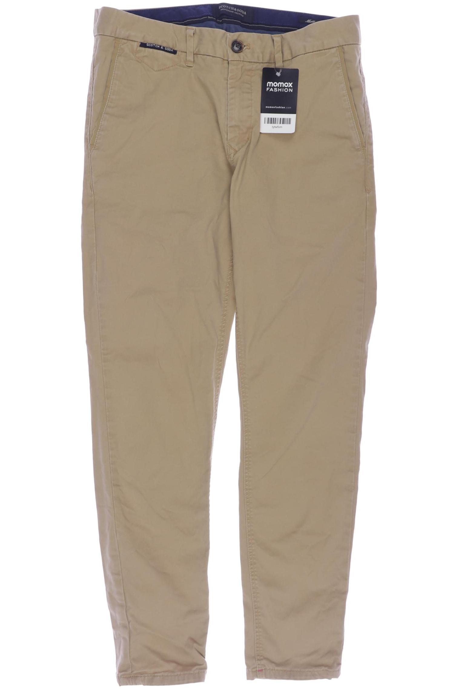 

Scotch & Soda Herren Stoffhose, beige, Gr. 28