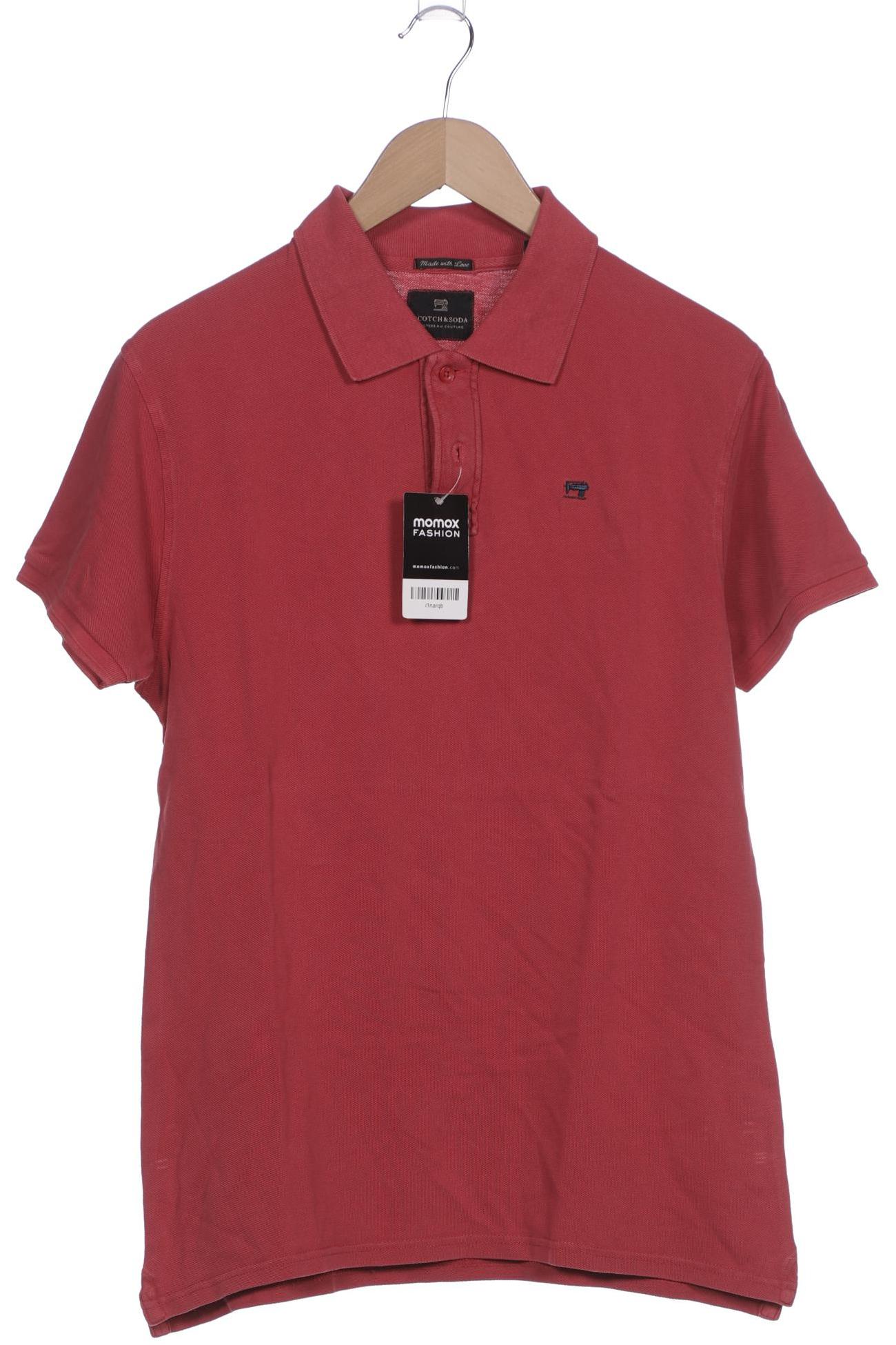 

Scotch & Soda Herren Poloshirt, rot, Gr. 48