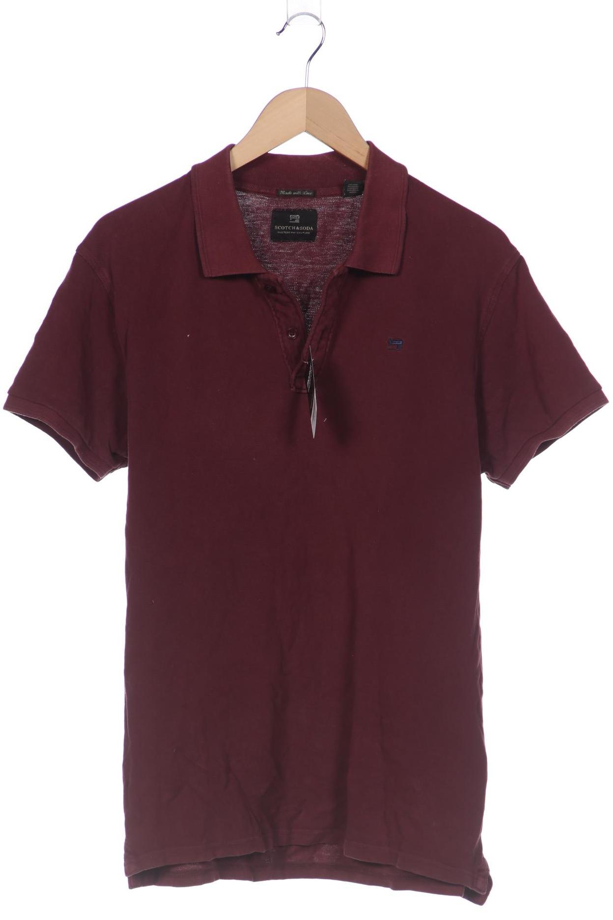 

Scotch & Soda Herren Poloshirt, bordeaux