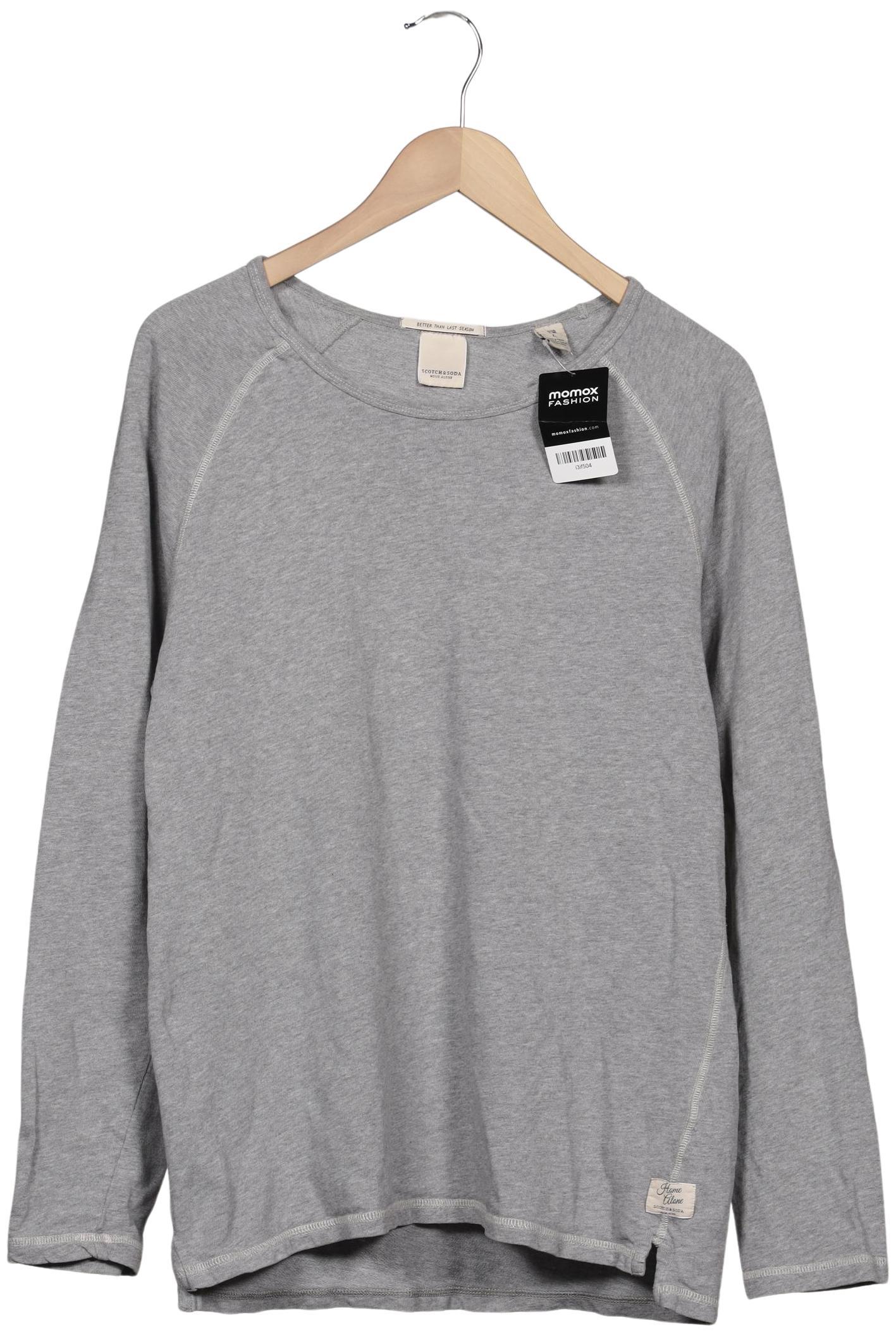 

Scotch & Soda Herren Langarmshirt, grau, Gr. 52