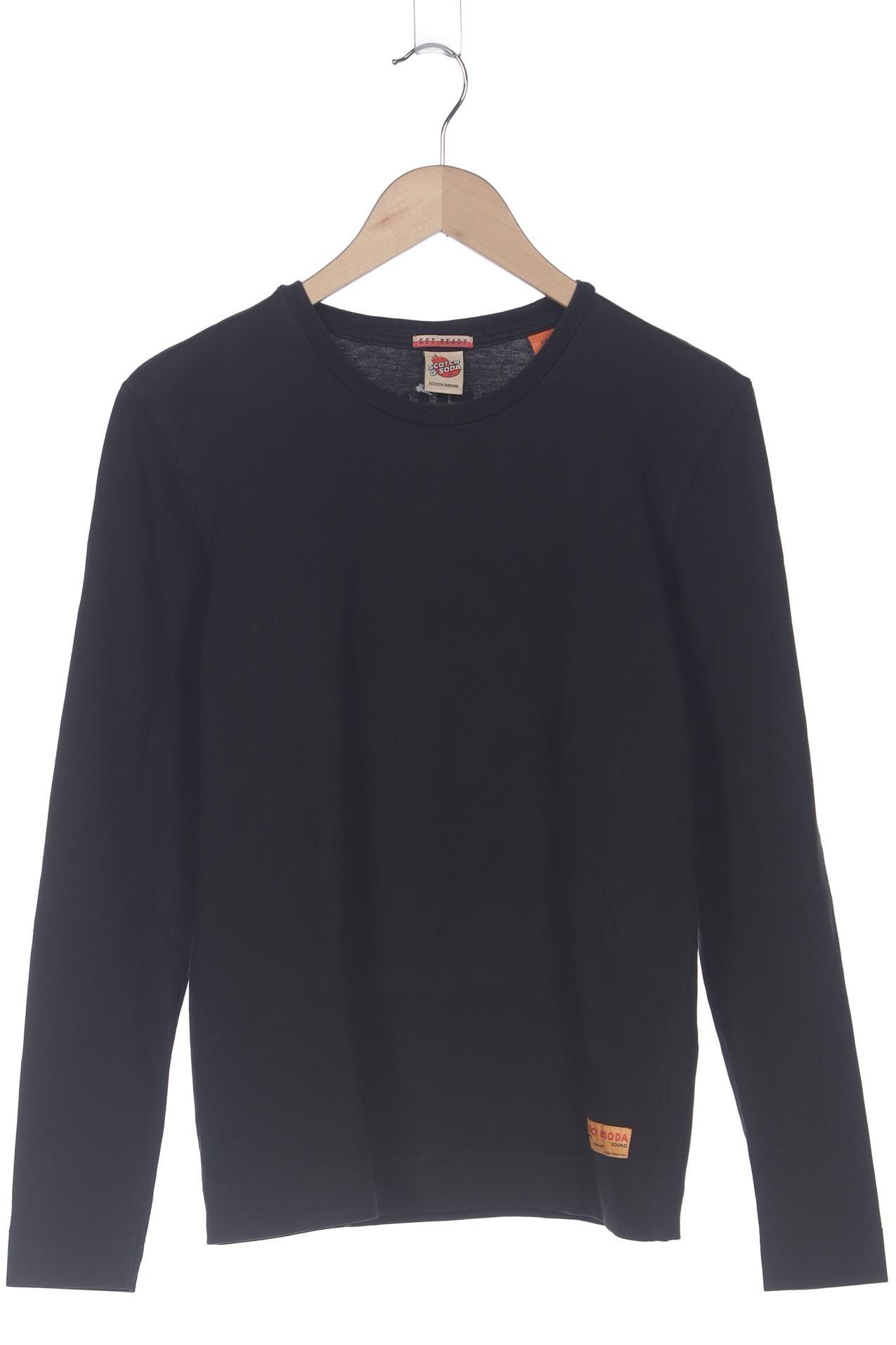 

Scotch & Soda Herren Langarmshirt, schwarz, Gr. 48