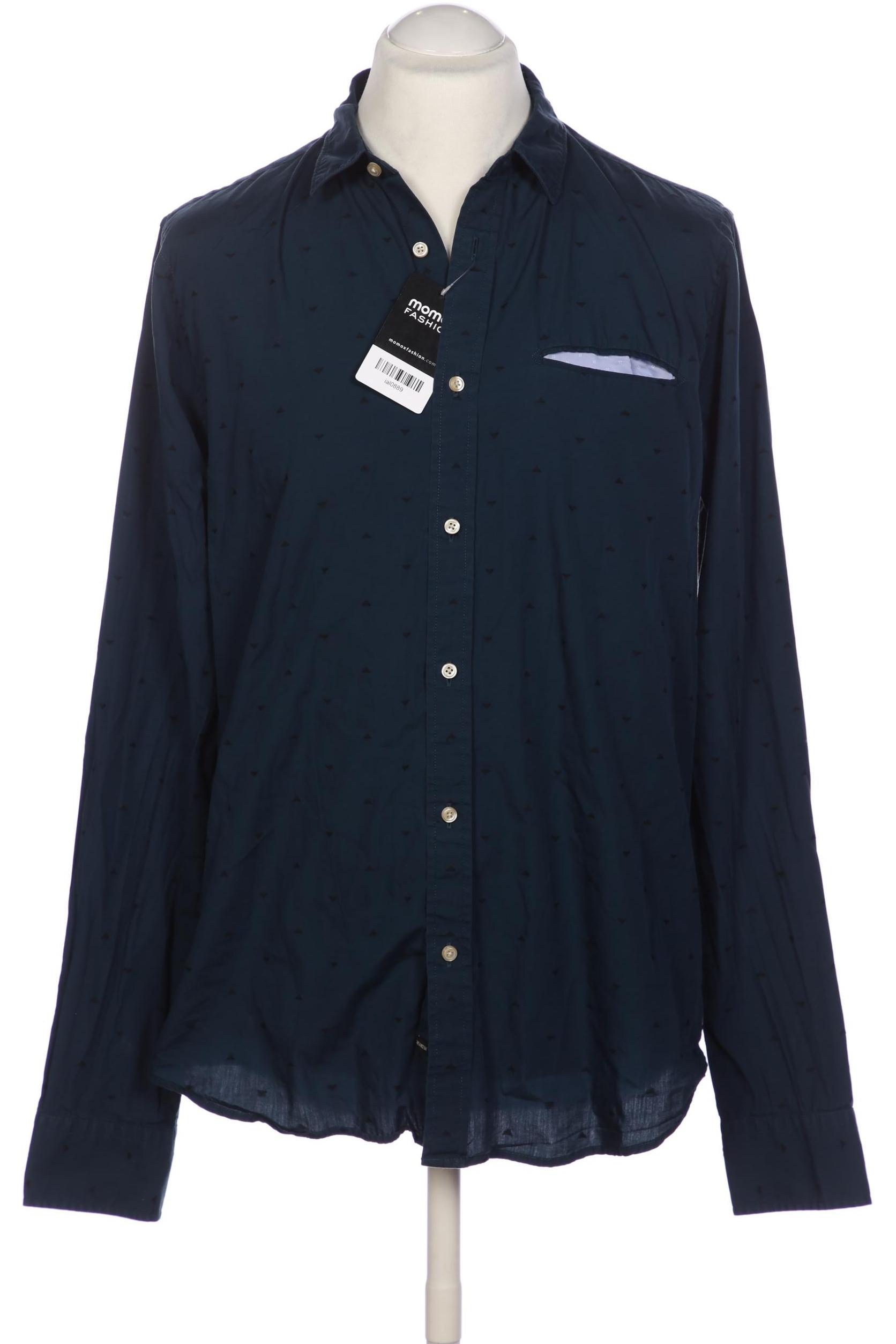 

Scotch & Soda Herren Hemd, marineblau, Gr. 52