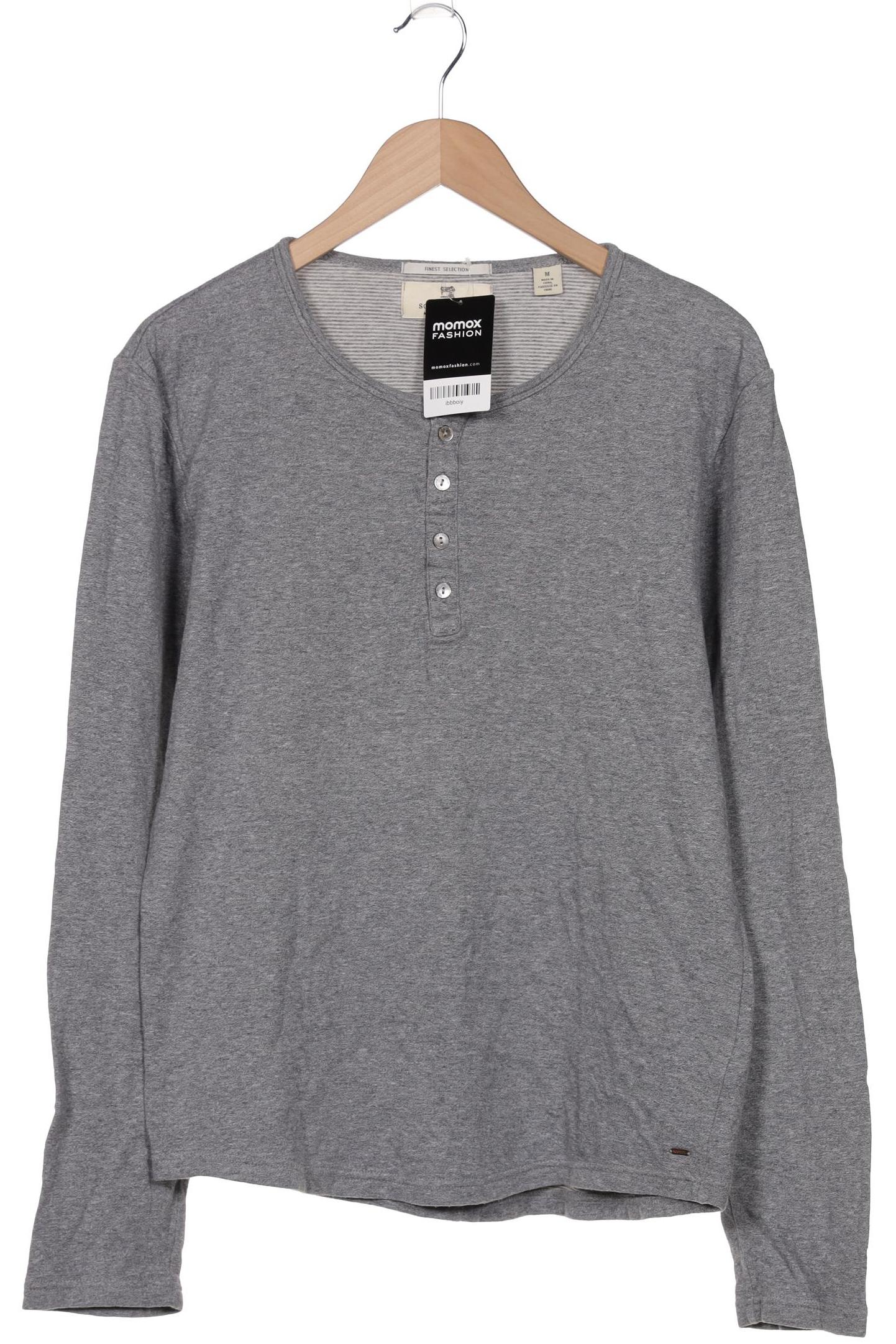 

Scotch & Soda Herren Langarmshirt, grau, Gr. 48