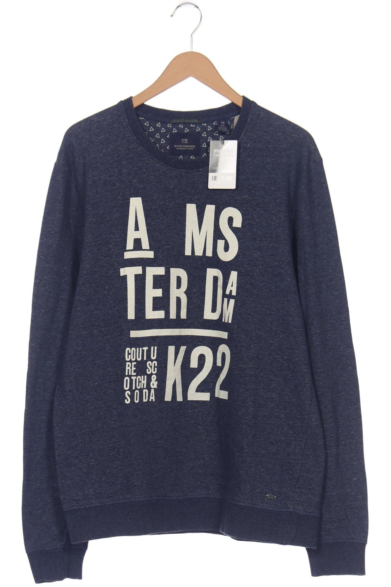 

Scotch & Soda Herren Sweatshirt, marineblau, Gr. 56