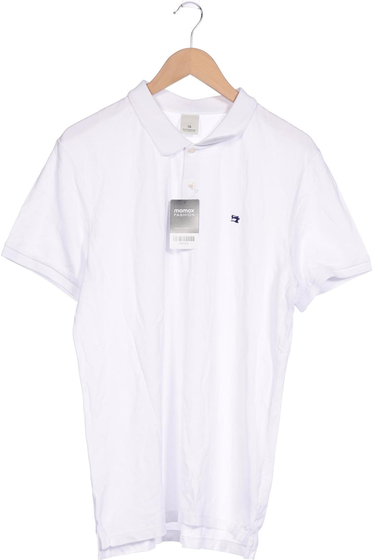 

Scotch & Soda Herren Poloshirt, weiß, Gr. 54