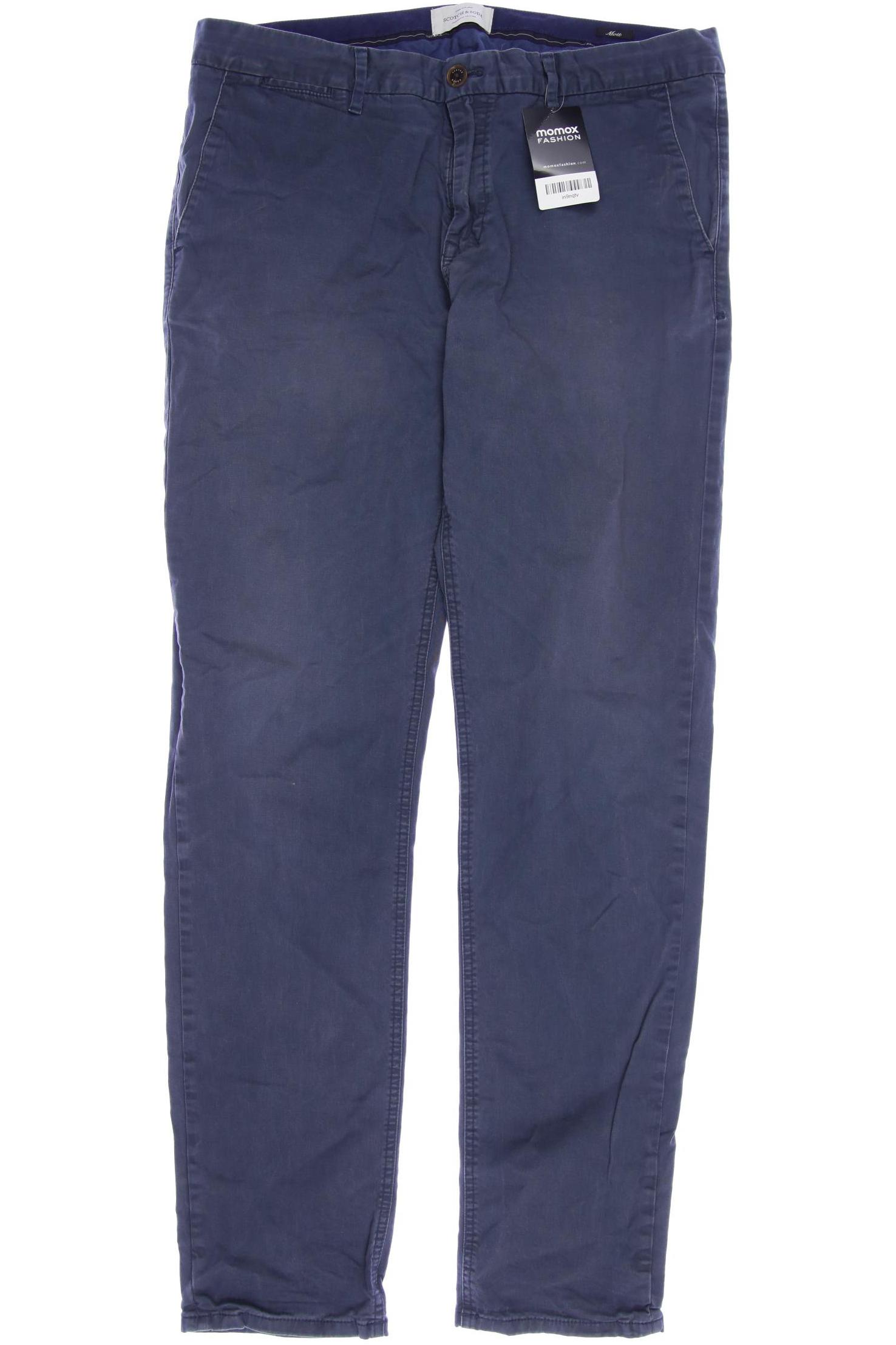 

Scotch & Soda Herren Stoffhose, marineblau