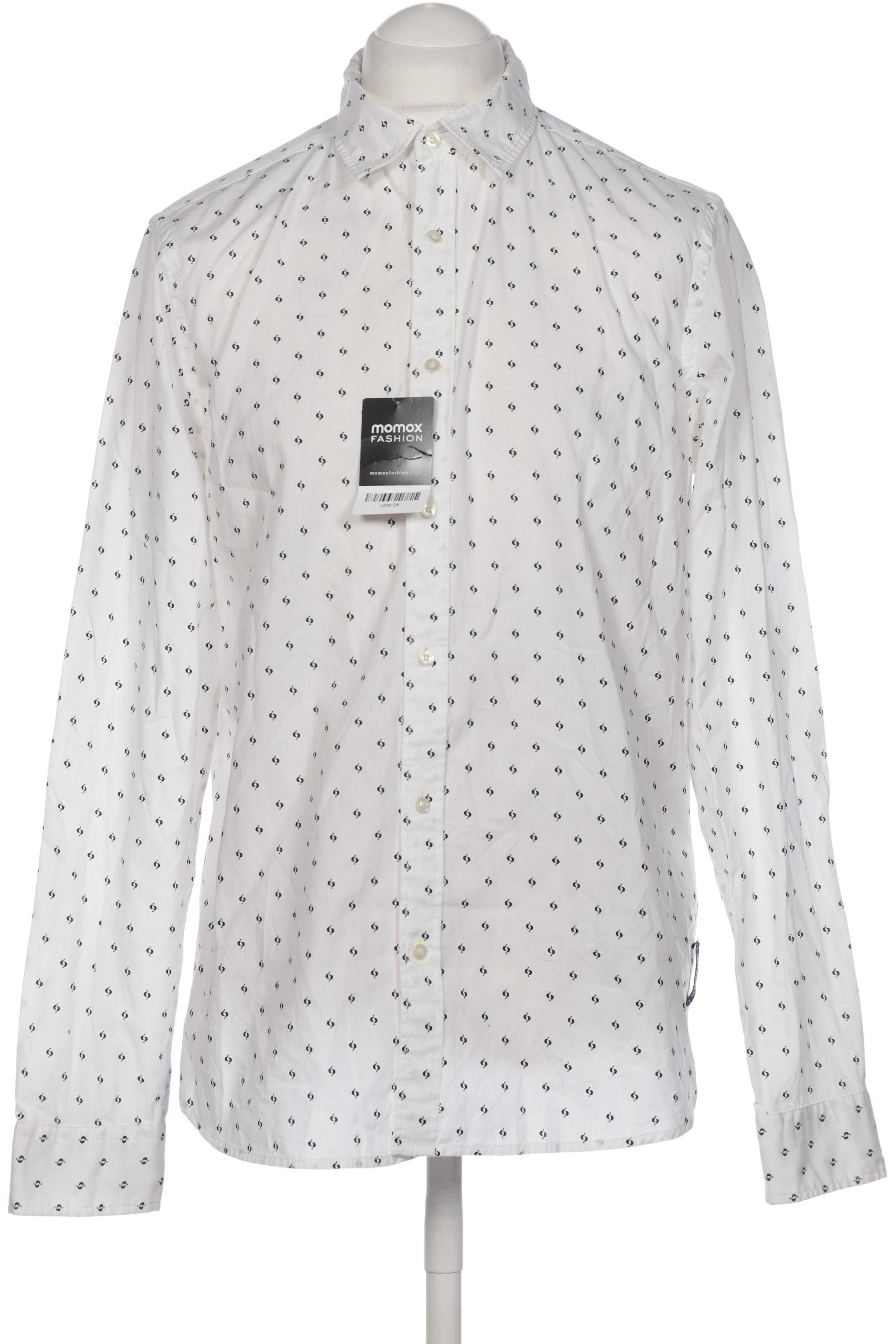 

Scotch & Soda Herren Hemd, weiß, Gr. 52