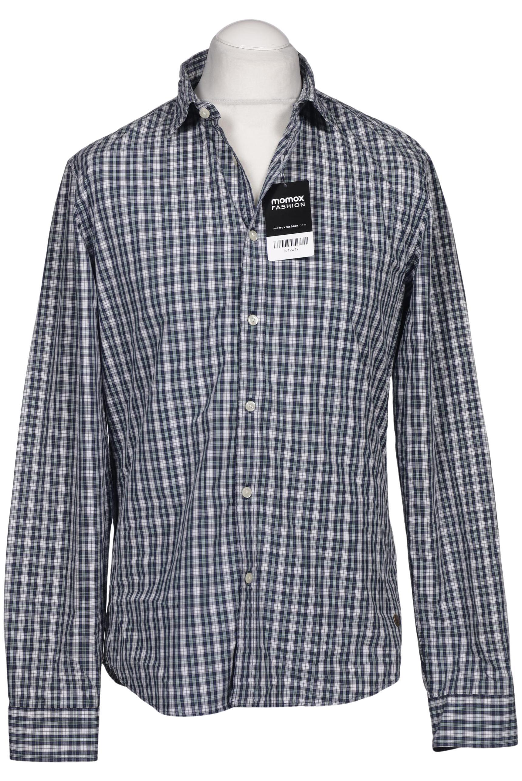 

Scotch & Soda Herren Hemd, blau, Gr. 52