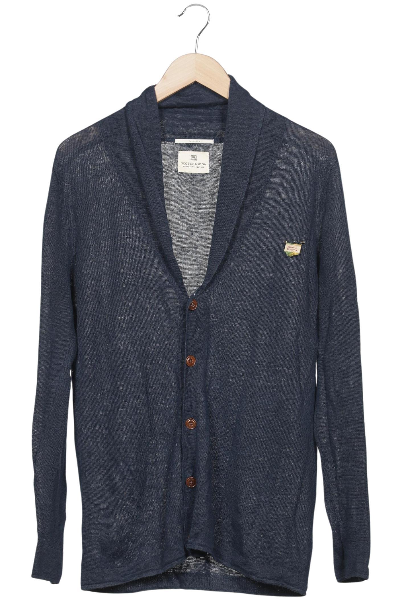 Thumbnail - Scotch &amp; Soda Herren Strickjacke, marineblau, Gr. 48