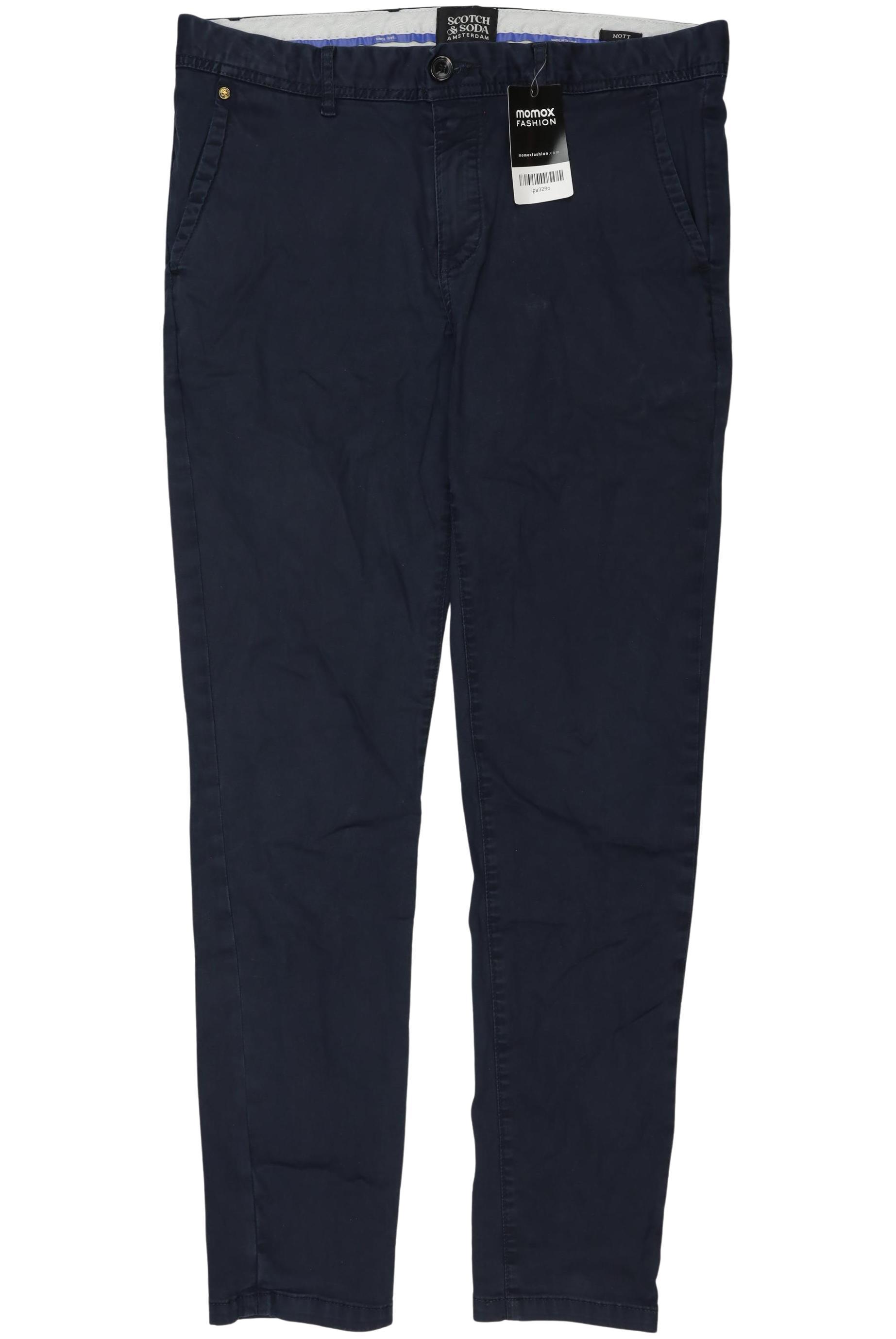 

Scotch & Soda Herren Stoffhose, marineblau, Gr. 33