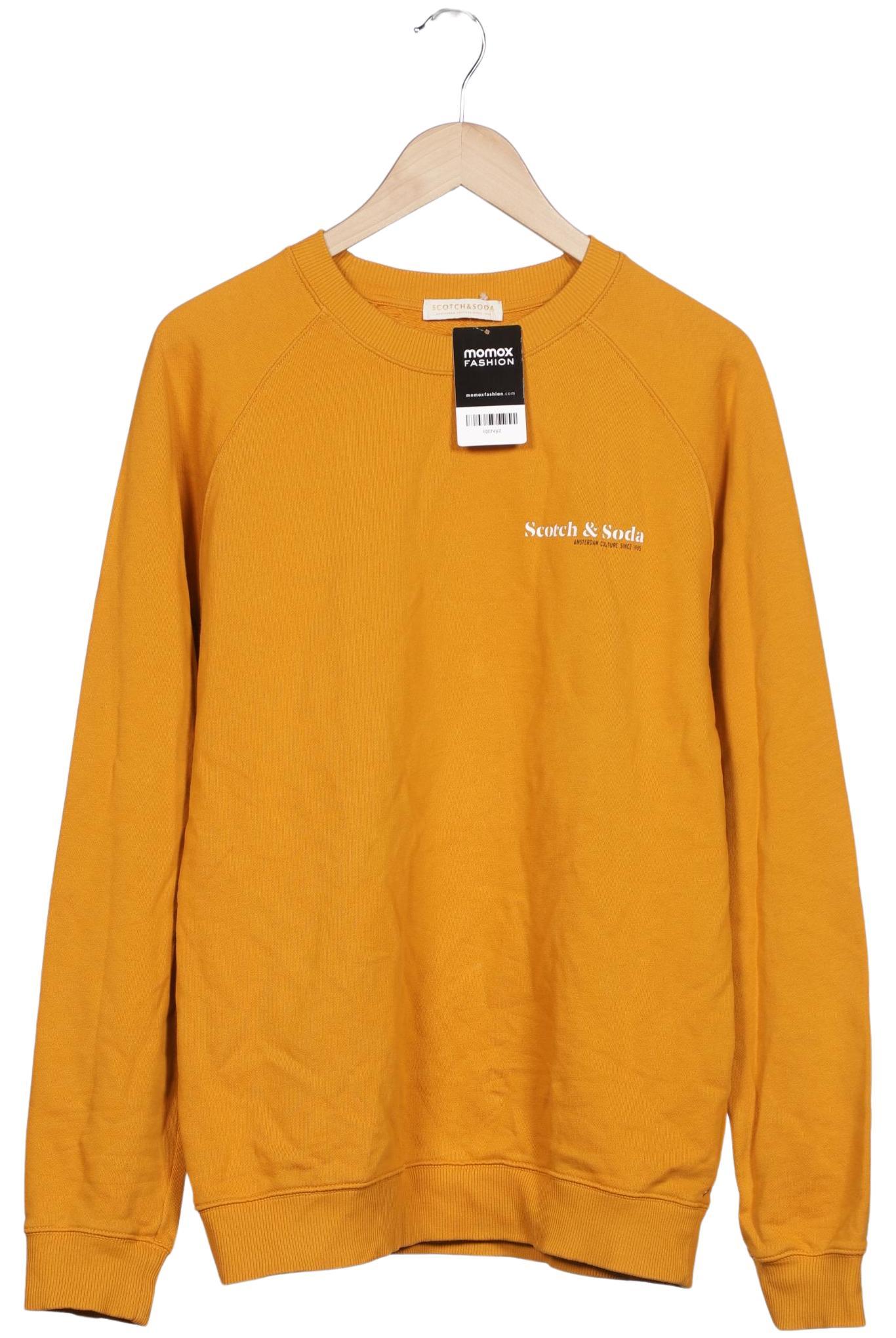 

Scotch & Soda Herren Sweatshirt, orange, Gr. 52