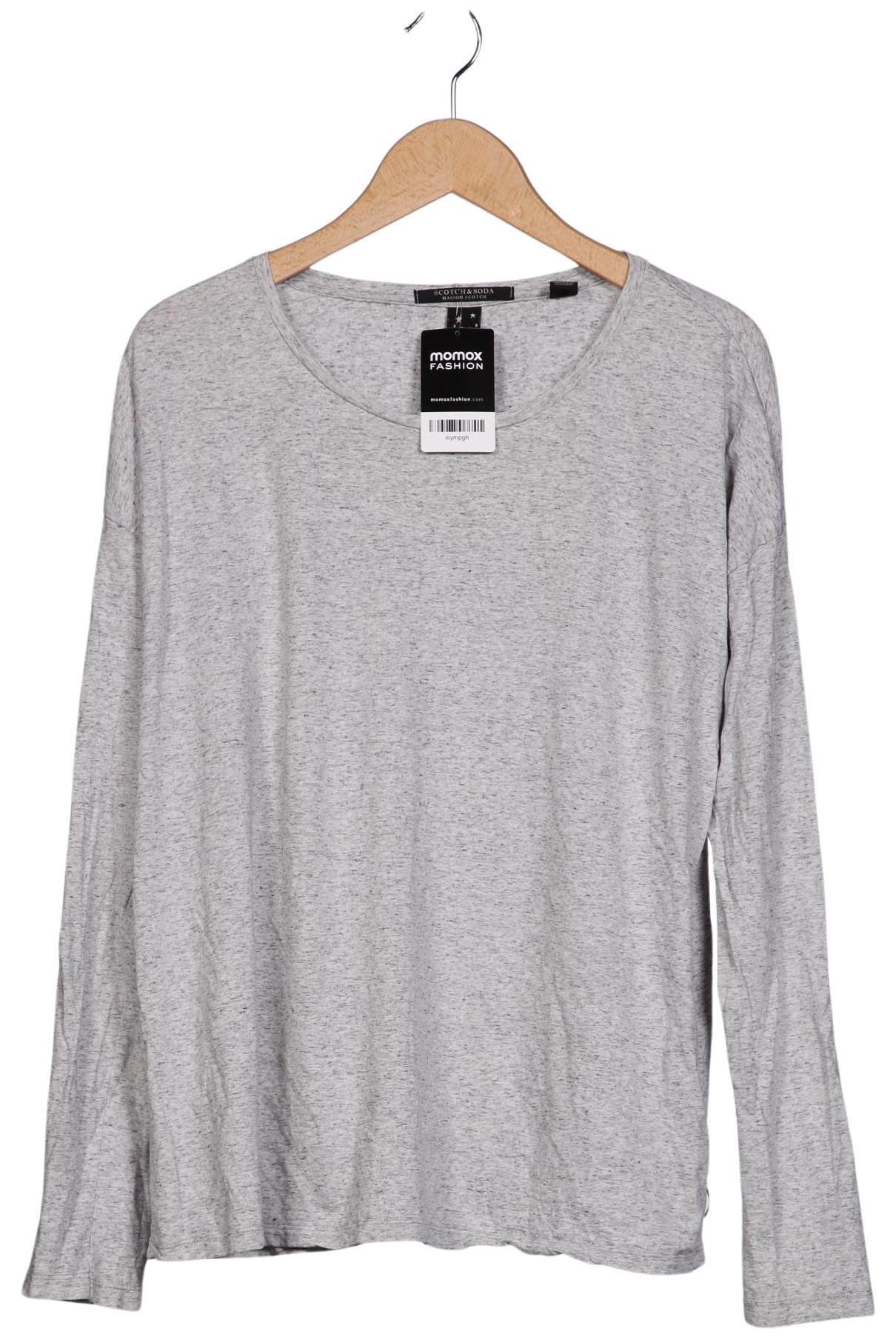 

Scotch & Soda Herren Langarmshirt, grau, Gr. 52