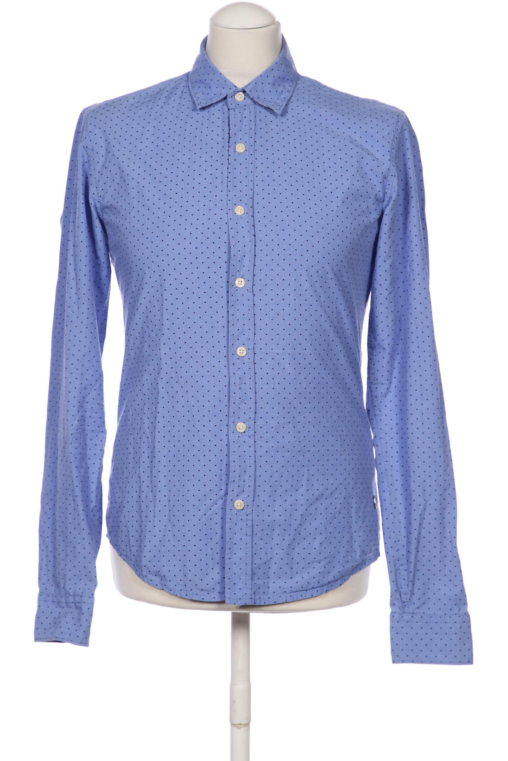 

Scotch & Soda Herren Hemd, blau, Gr. 46