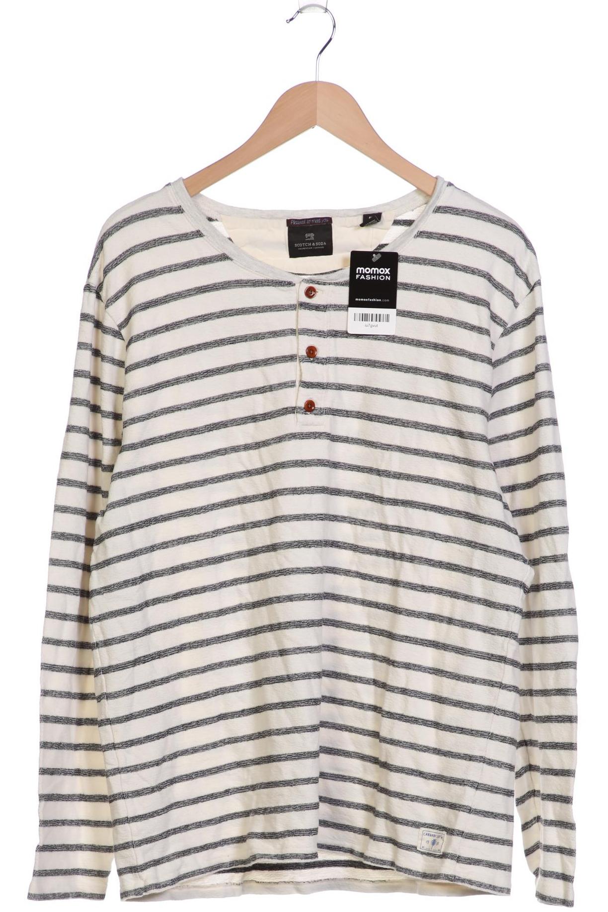 

Scotch & Soda Herren Sweatshirt, weiß, Gr. 54