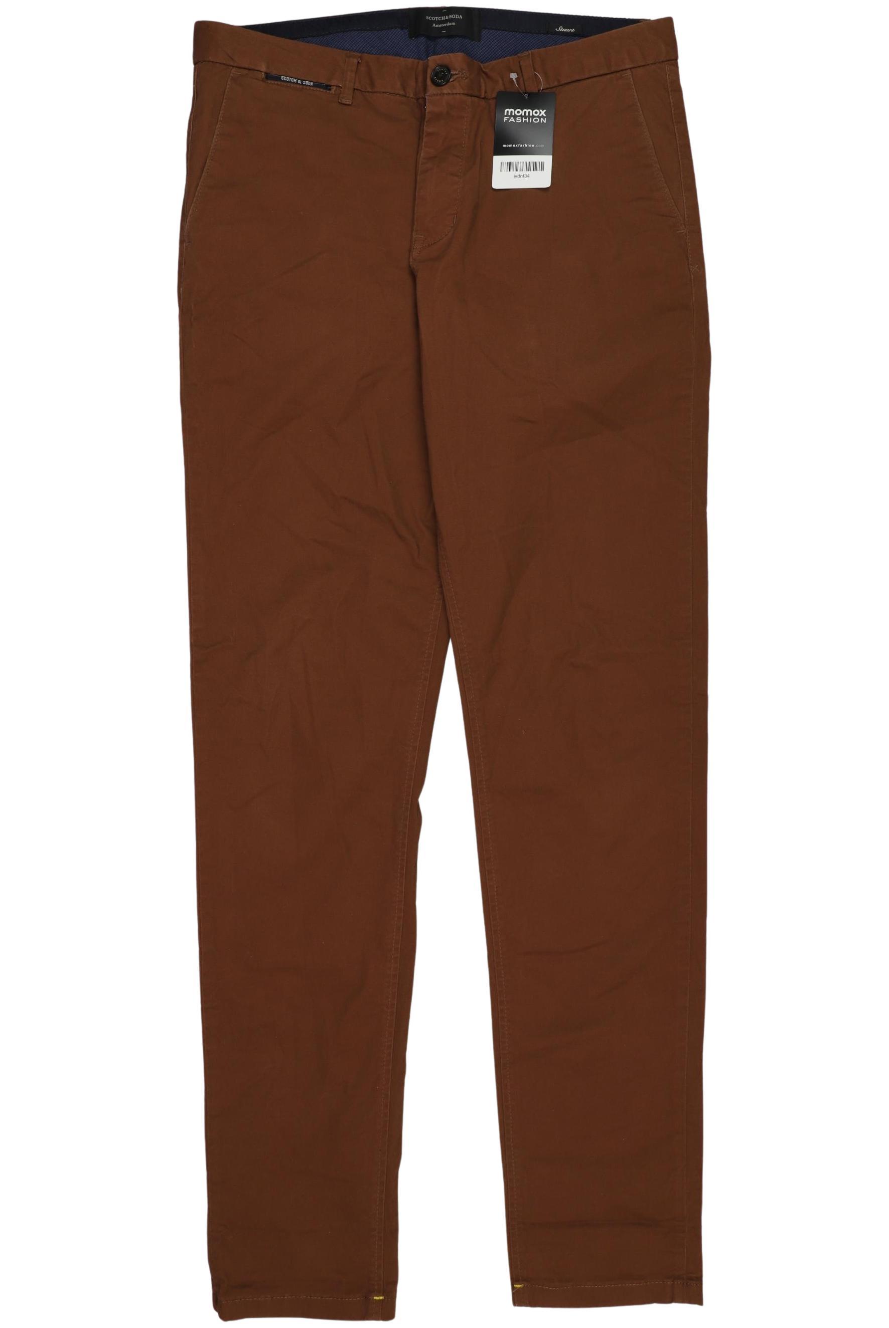 

Scotch & Soda Herren Stoffhose, braun, Gr. 31
