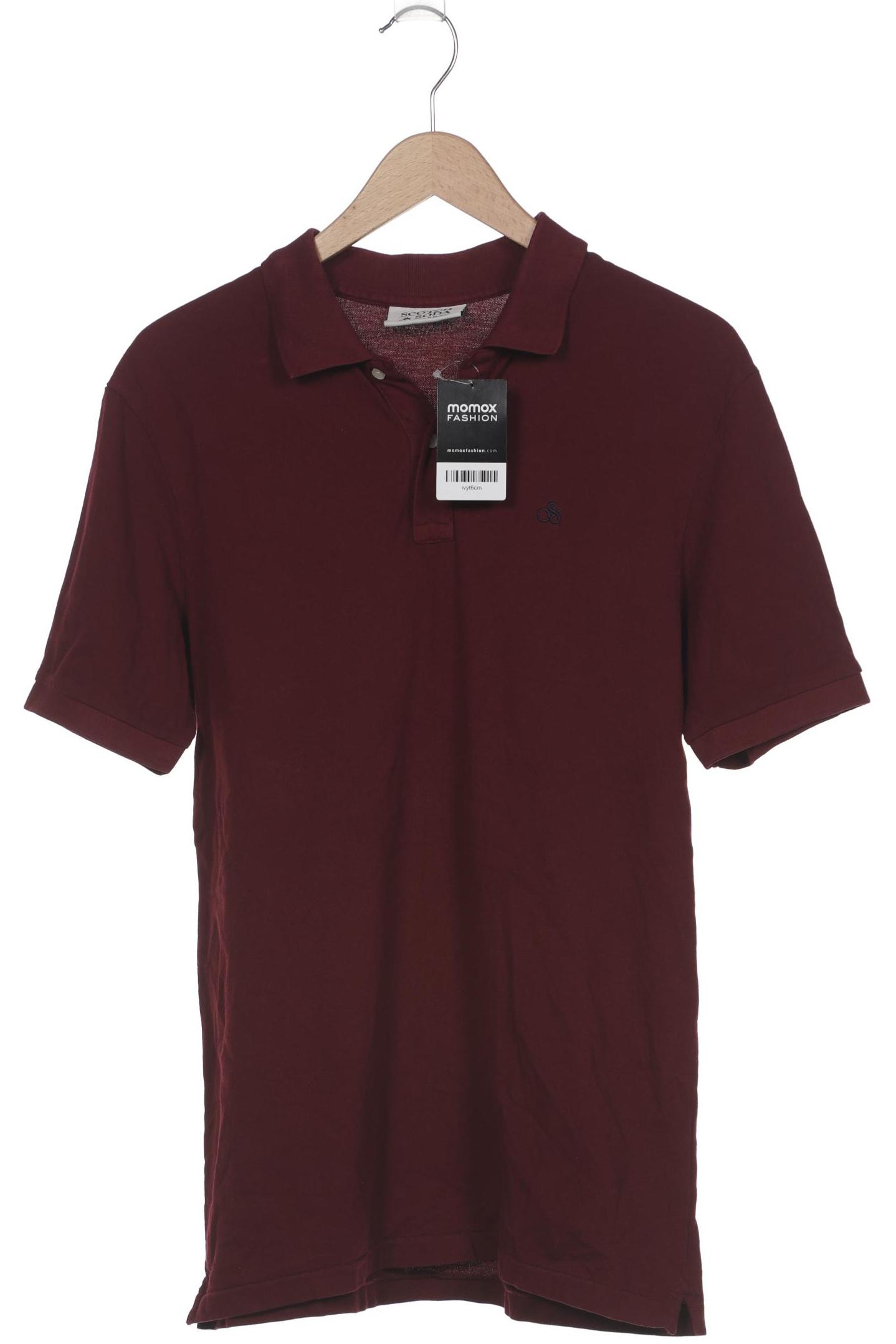 

Scotch & Soda Herren Poloshirt, bordeaux, Gr. 52
