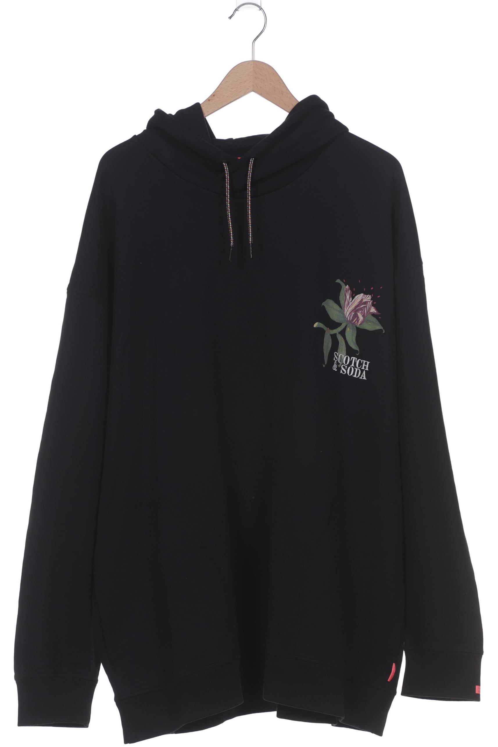 

Scotch & Soda Herren Kapuzenpullover, schwarz, Gr. 62