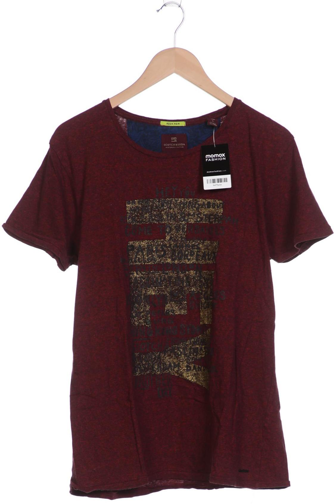 

Scotch & Soda Herren T-Shirt, bordeaux, Gr. 52