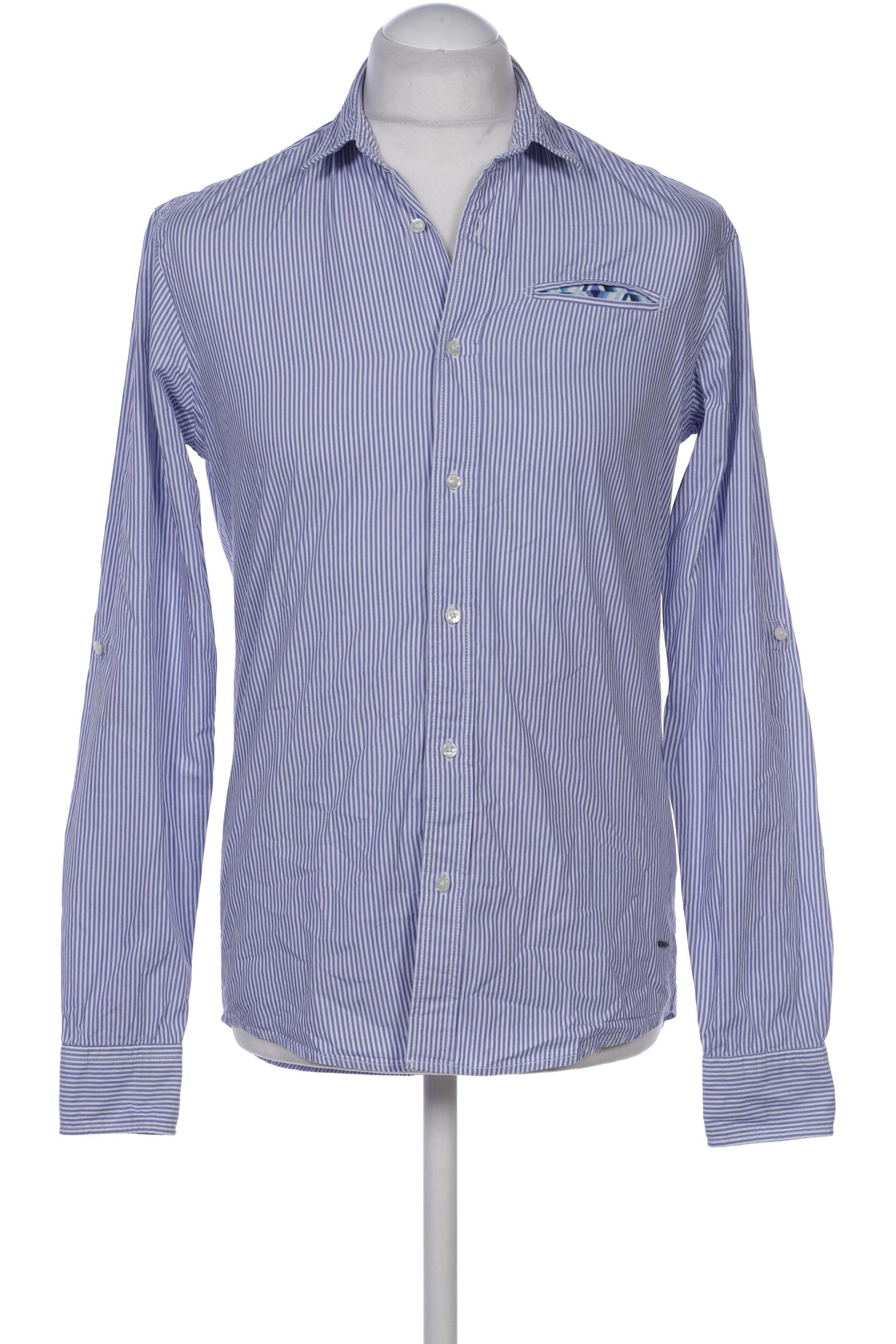 

Scotch & Soda Herren Hemd, blau, Gr. 48