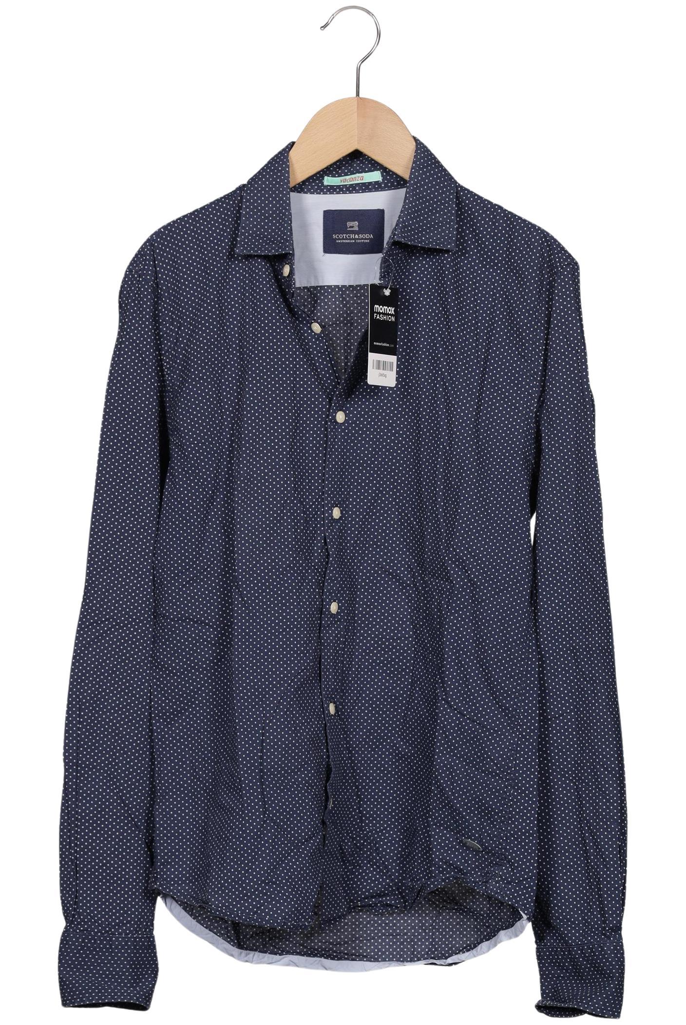 

Scotch & Soda Herren Hemd, marineblau, Gr. 46