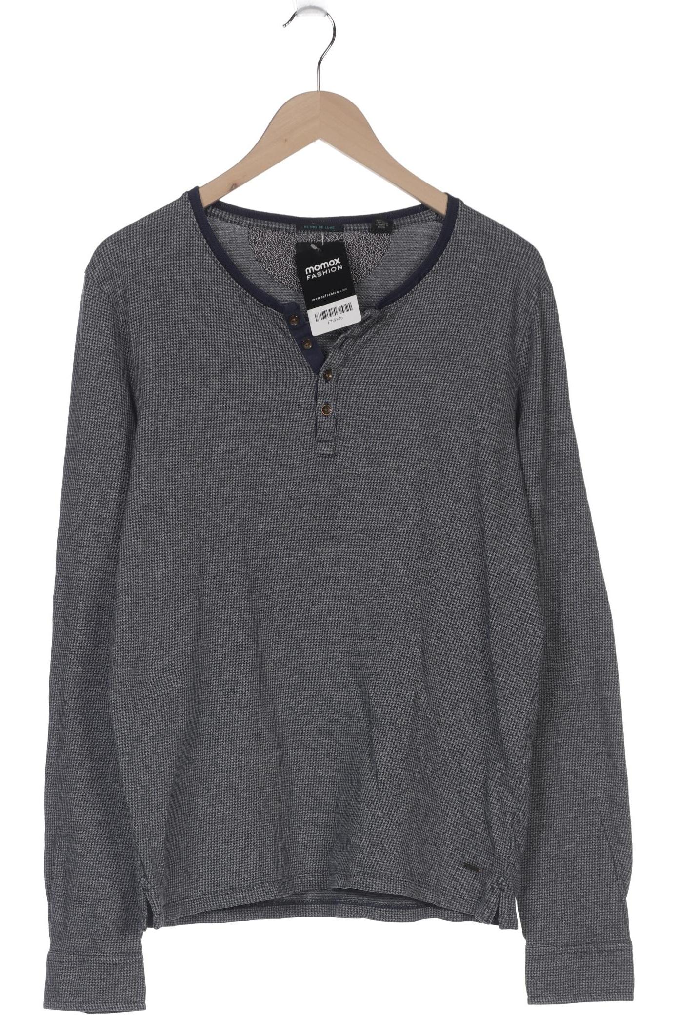 

Scotch & Soda Herren Langarmshirt, marineblau, Gr. 48