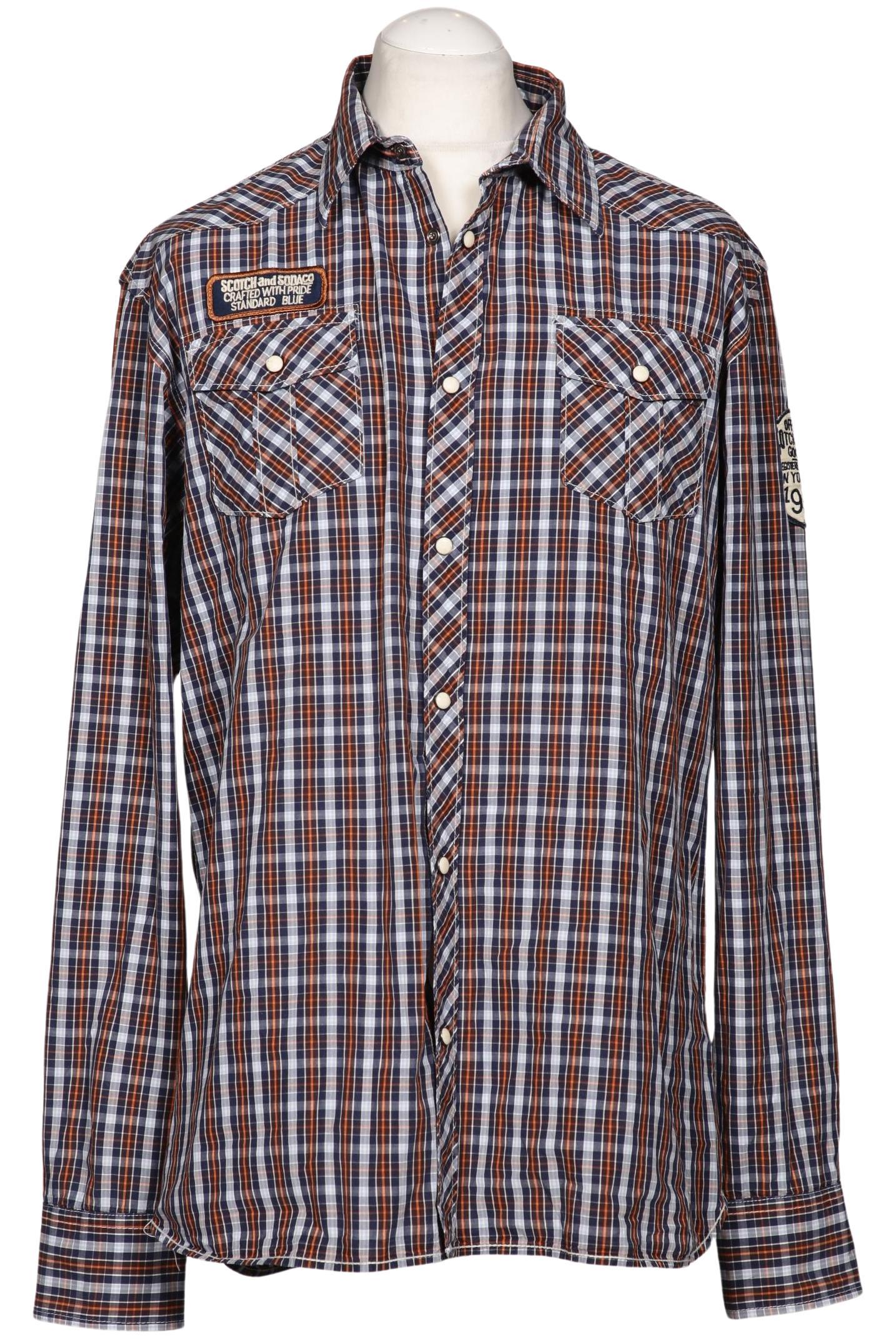 

Scotch & Soda Herren Hemd, grau, Gr. 56
